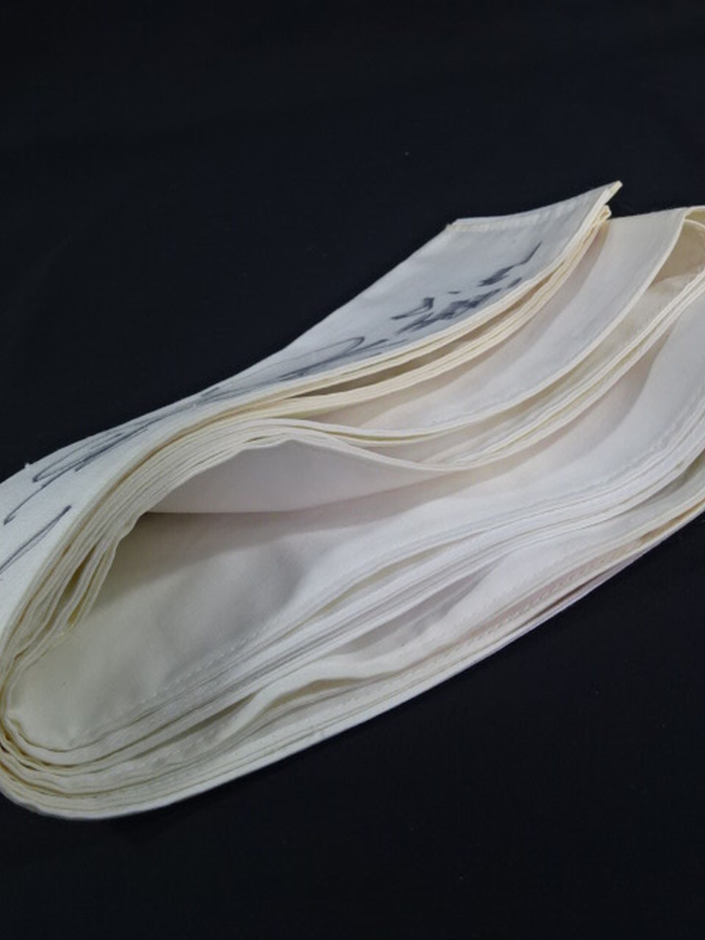 ★破壊王&破壊王子 直筆Wサイン入り!!★ 橋本真也 本人納めのハチマキ