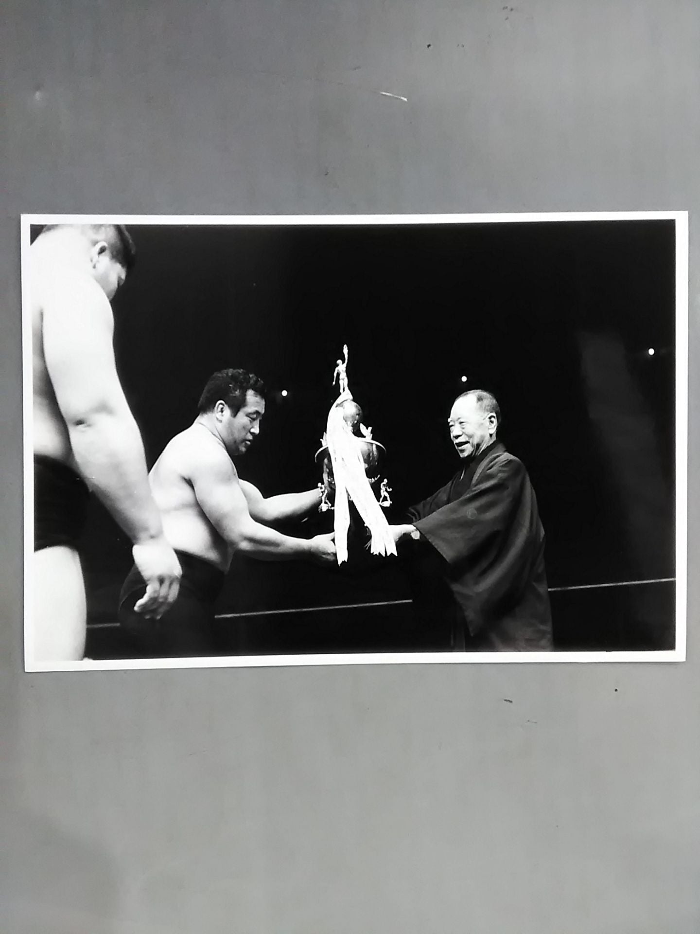Rikidozan Black and White Photo (3)