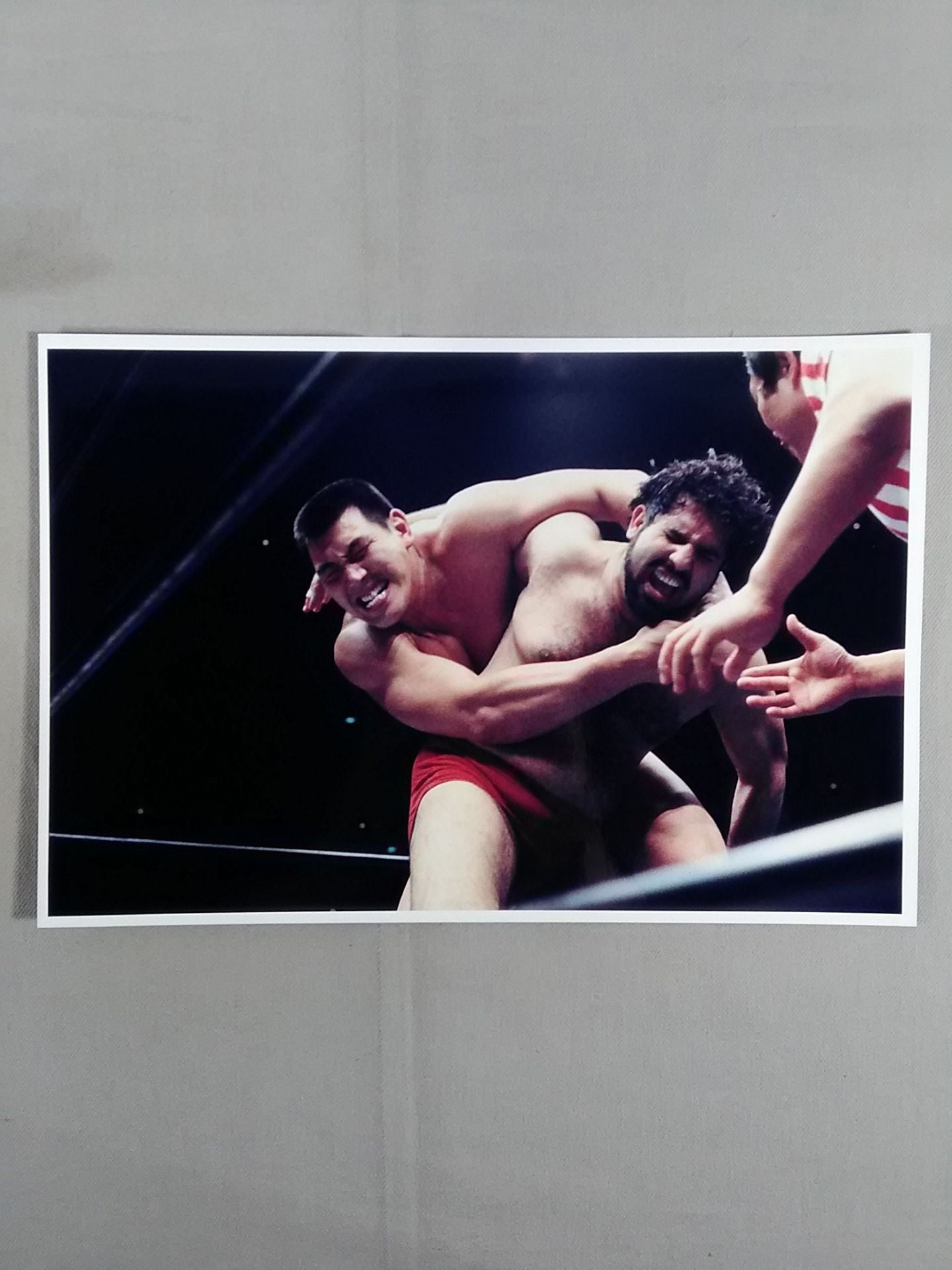 坂口征二vsタイガー・ジェット・シン 大判生写真②