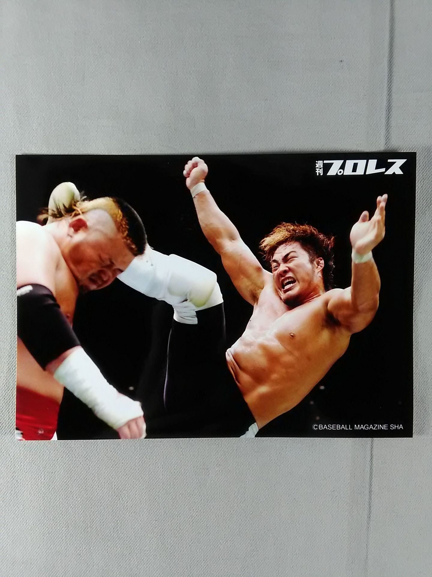 ★週刊プロレス★ 棚橋弘至vs天山広吉 生写真②