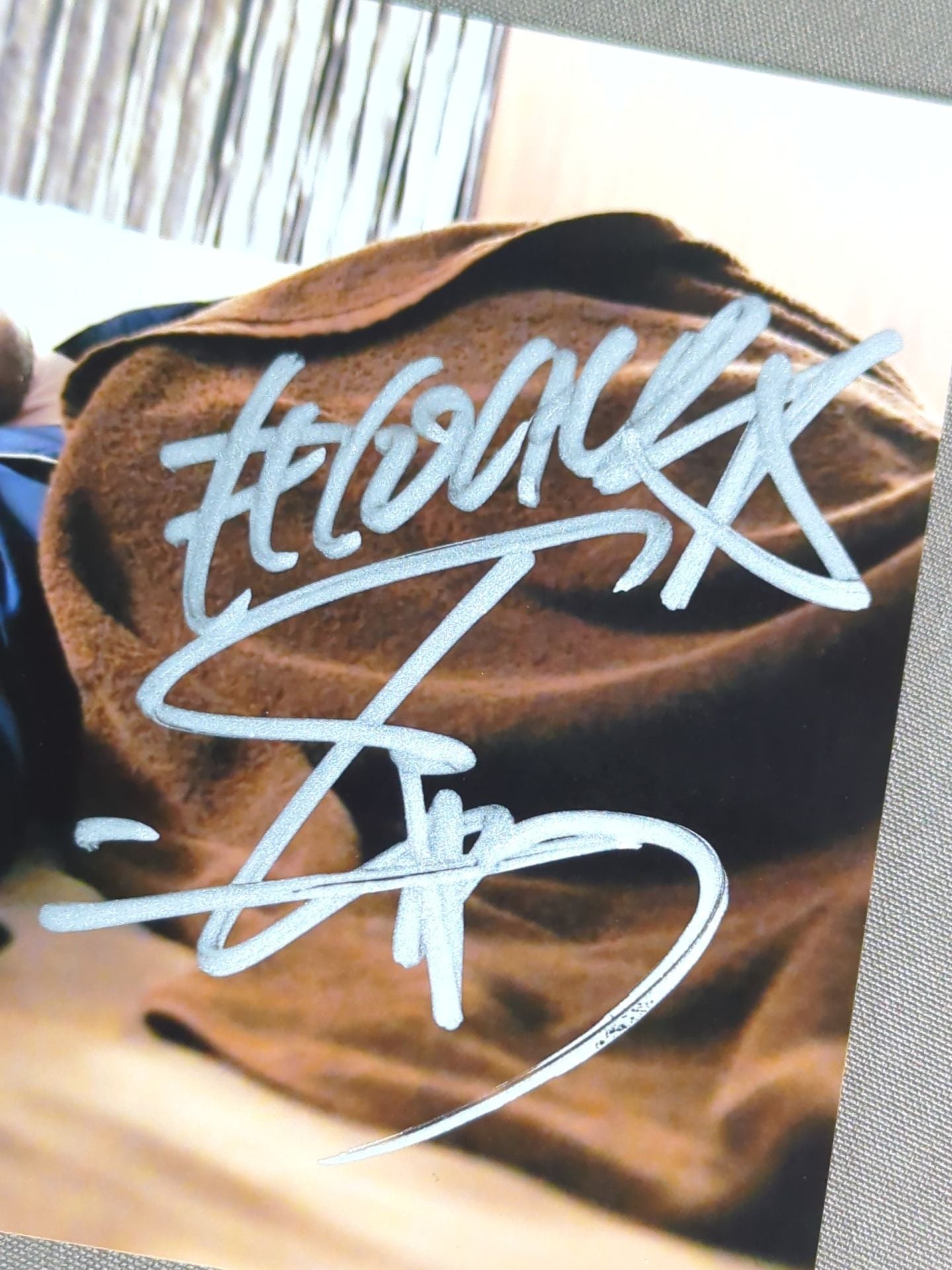 棚橋弘至 直筆サイン入り ブロマイド