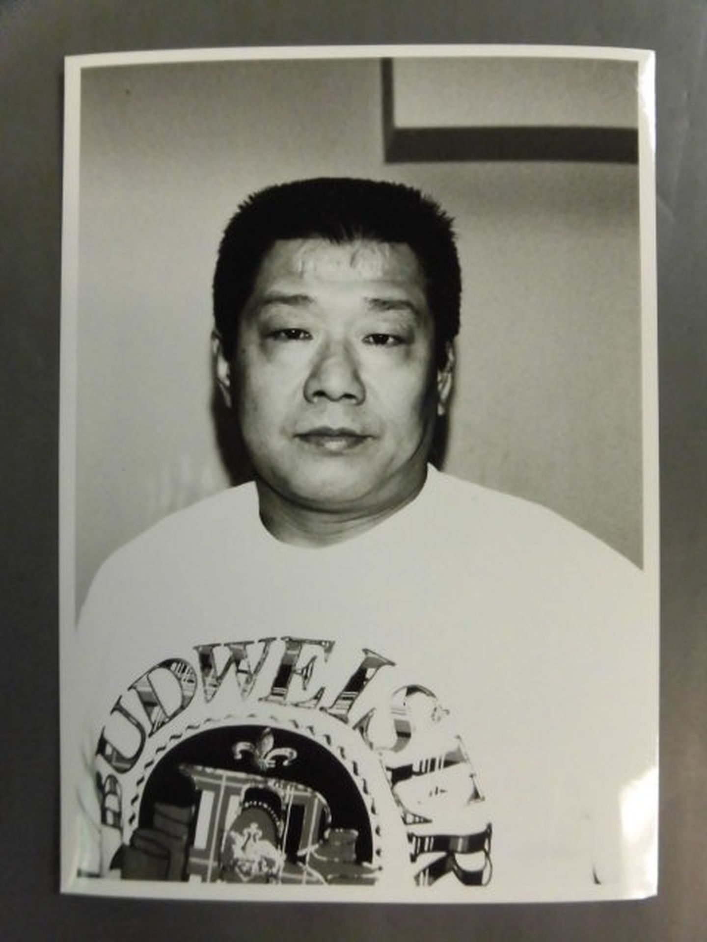 ★ Pro Wrestling Encyclopedia ★ Mighty Inoue Black and White photo