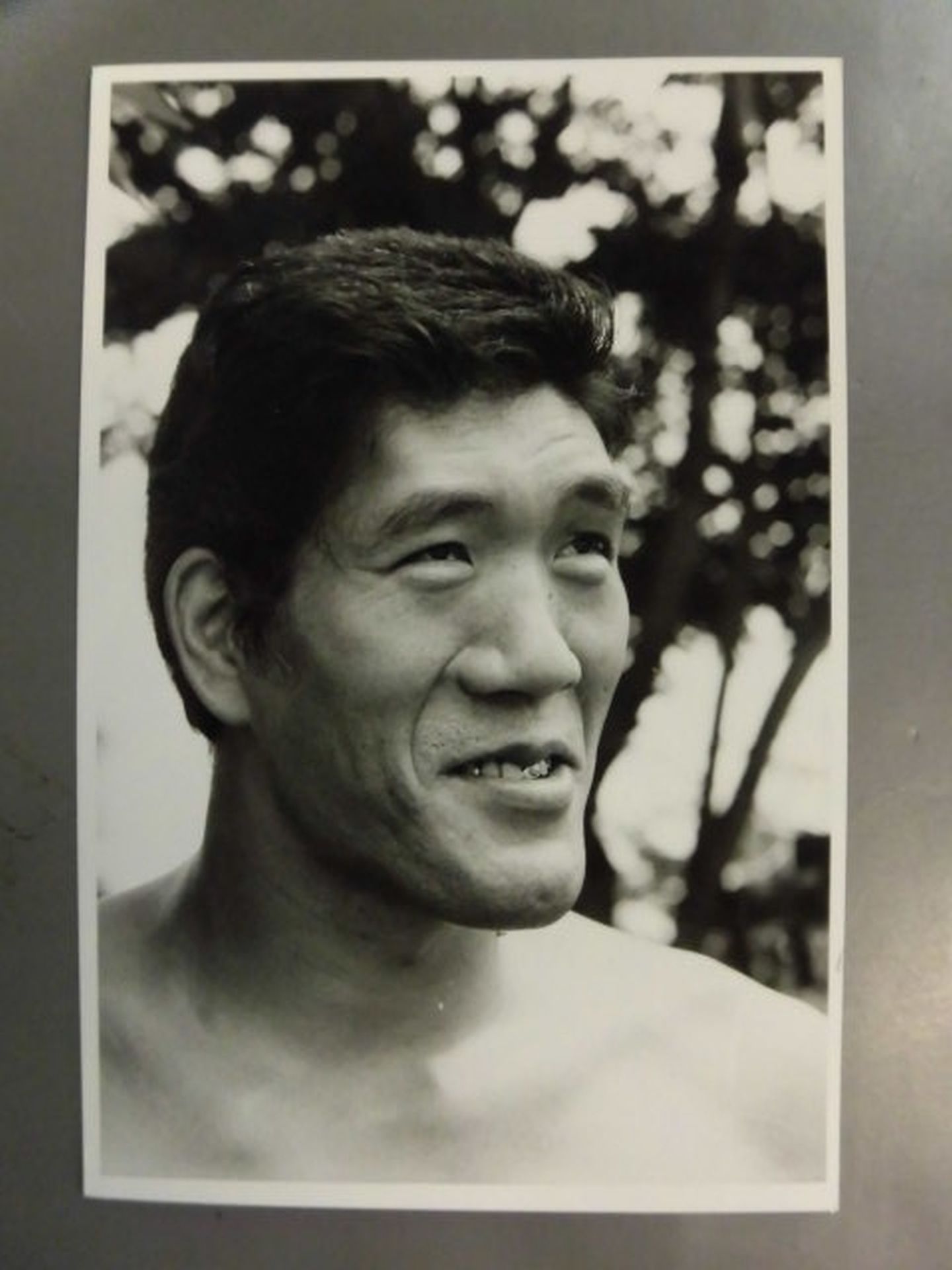 ジャイアント馬場 白黒写真⑯