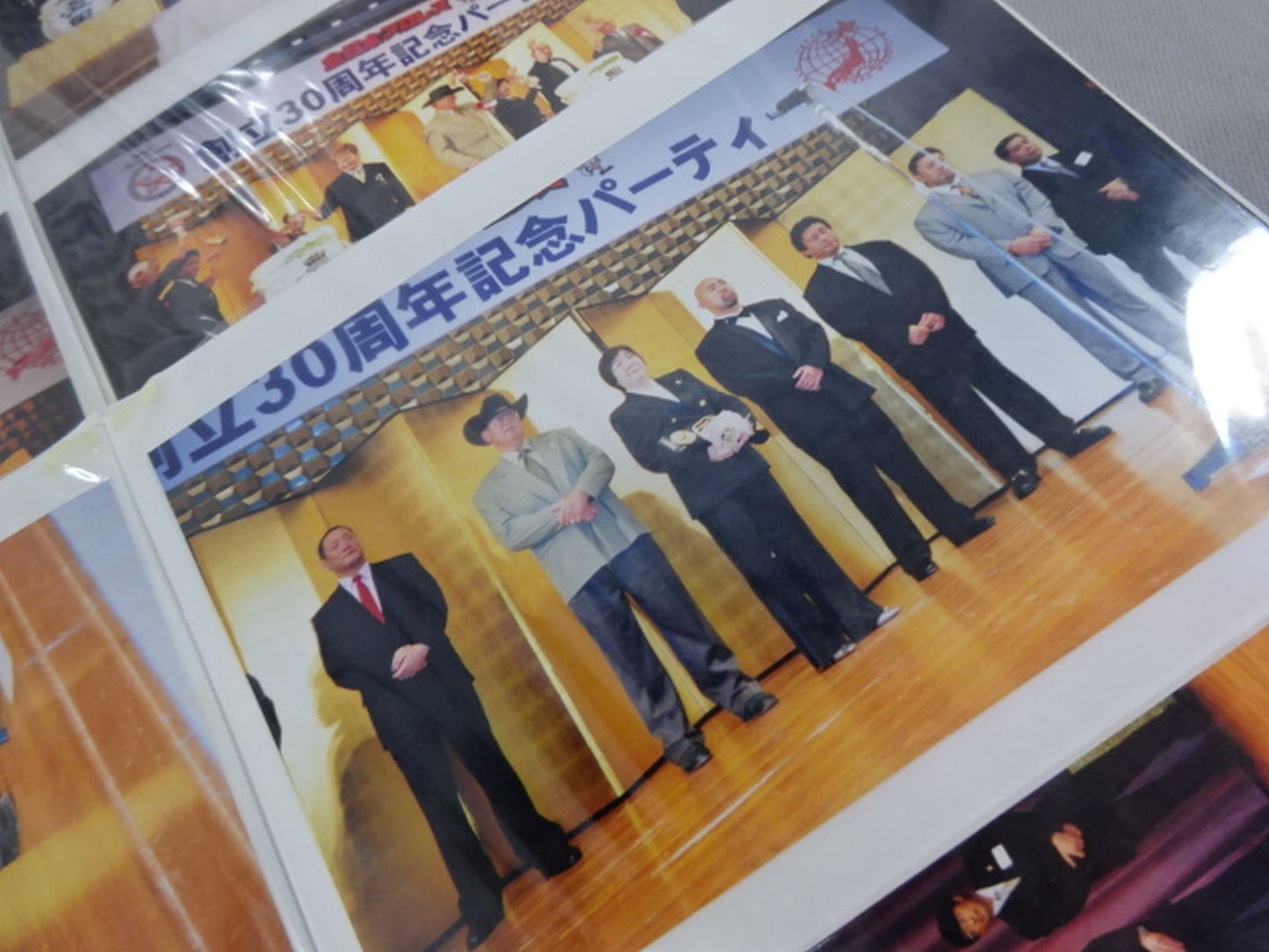 全日本プロレス 創立30周年記念パーティー 生写真セット