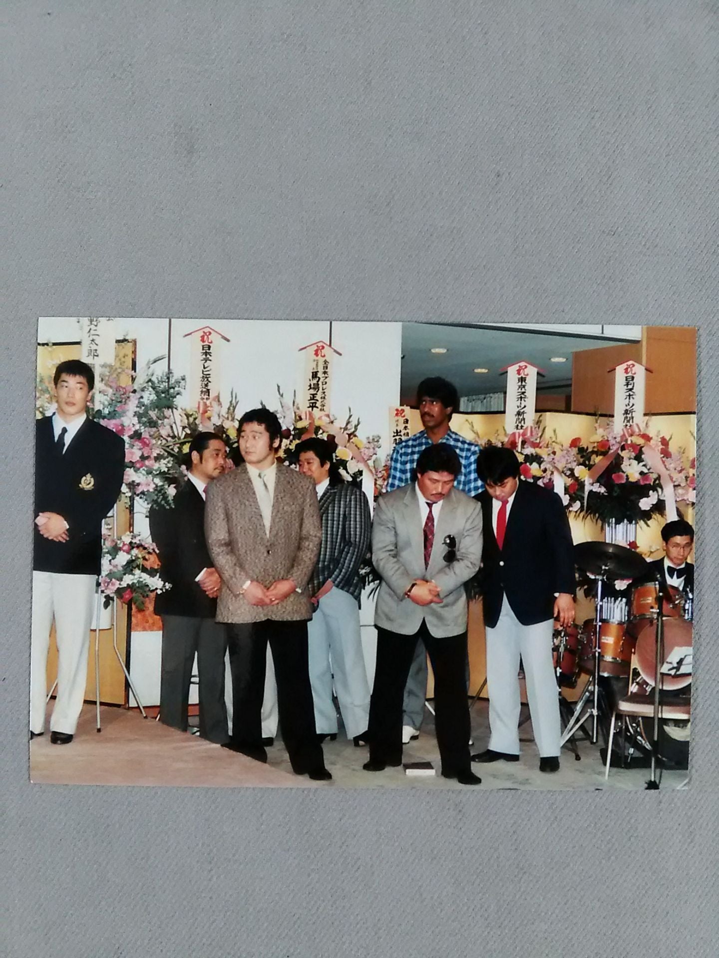 Gathering Pro Wrestling fighters all Japan Photo (3)