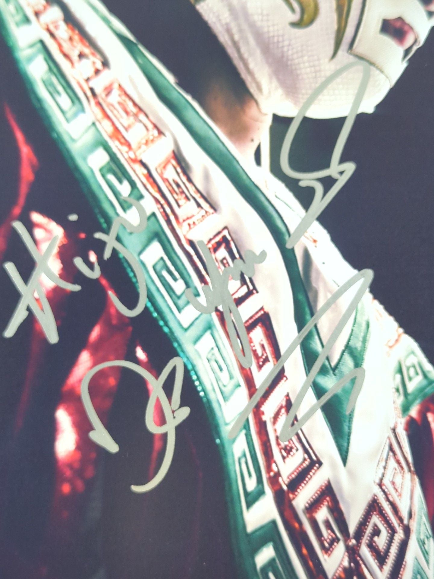 Hijo de Dr. Wagner Jr hand signed autograph Pro-Photo (A-1)