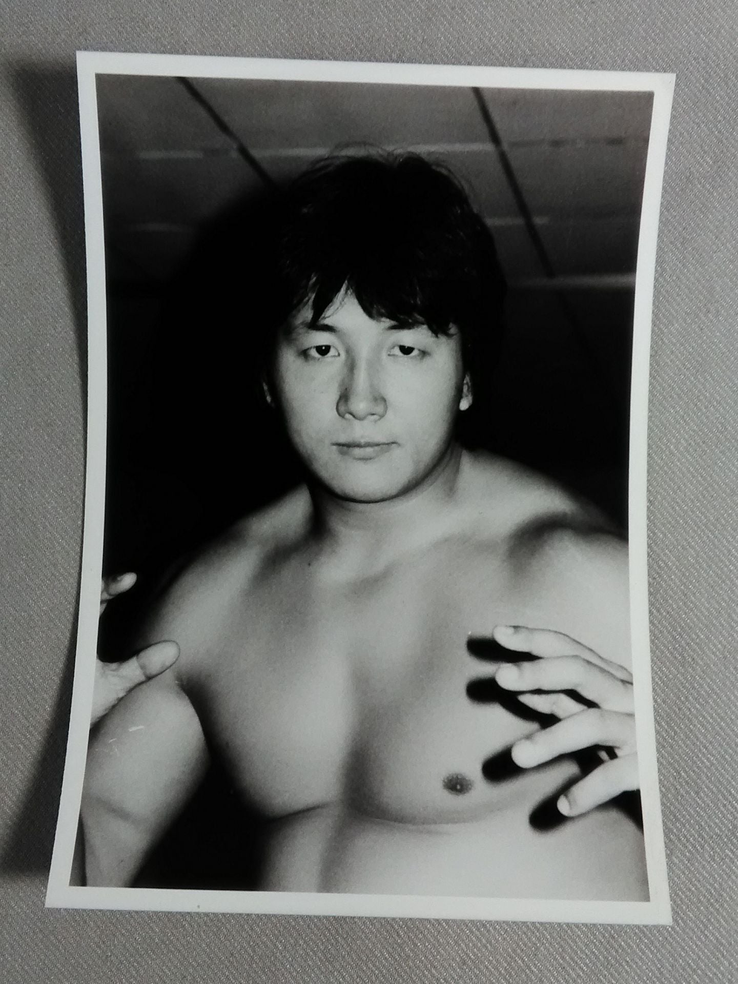 前田日明 白黒生写真⑮