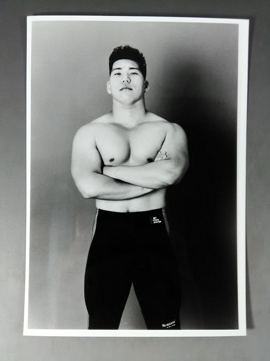 力王(徳田光輝) 白黒写真