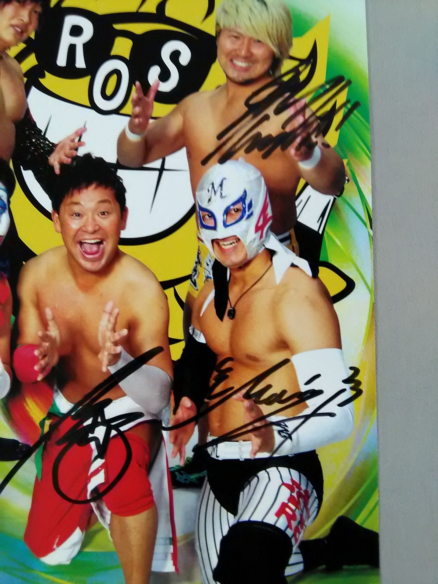 RoS 5選手直筆サイン入り ポートレート②