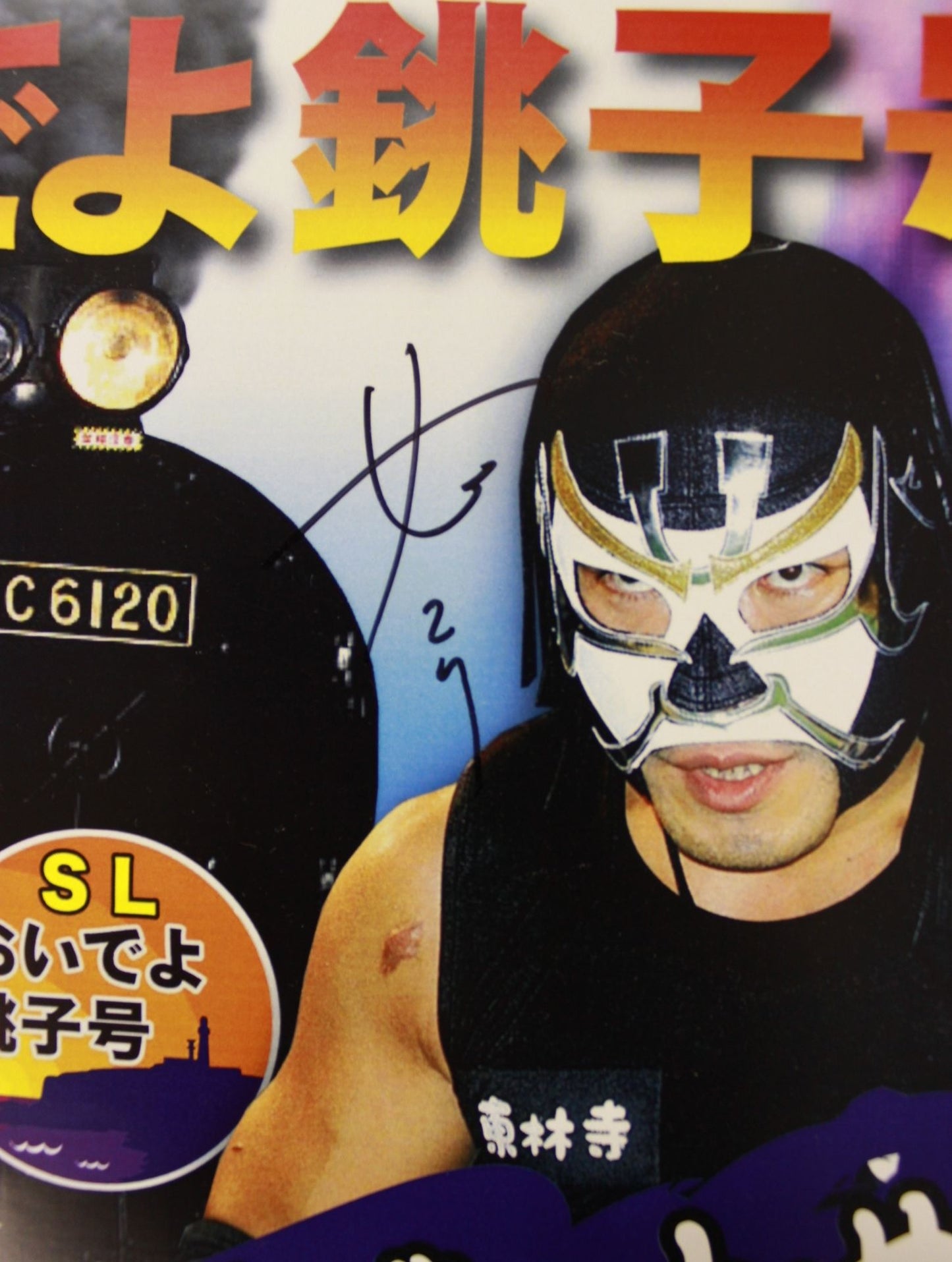 The Great Sasuke  hand signed autograph Pro-Photo (1)