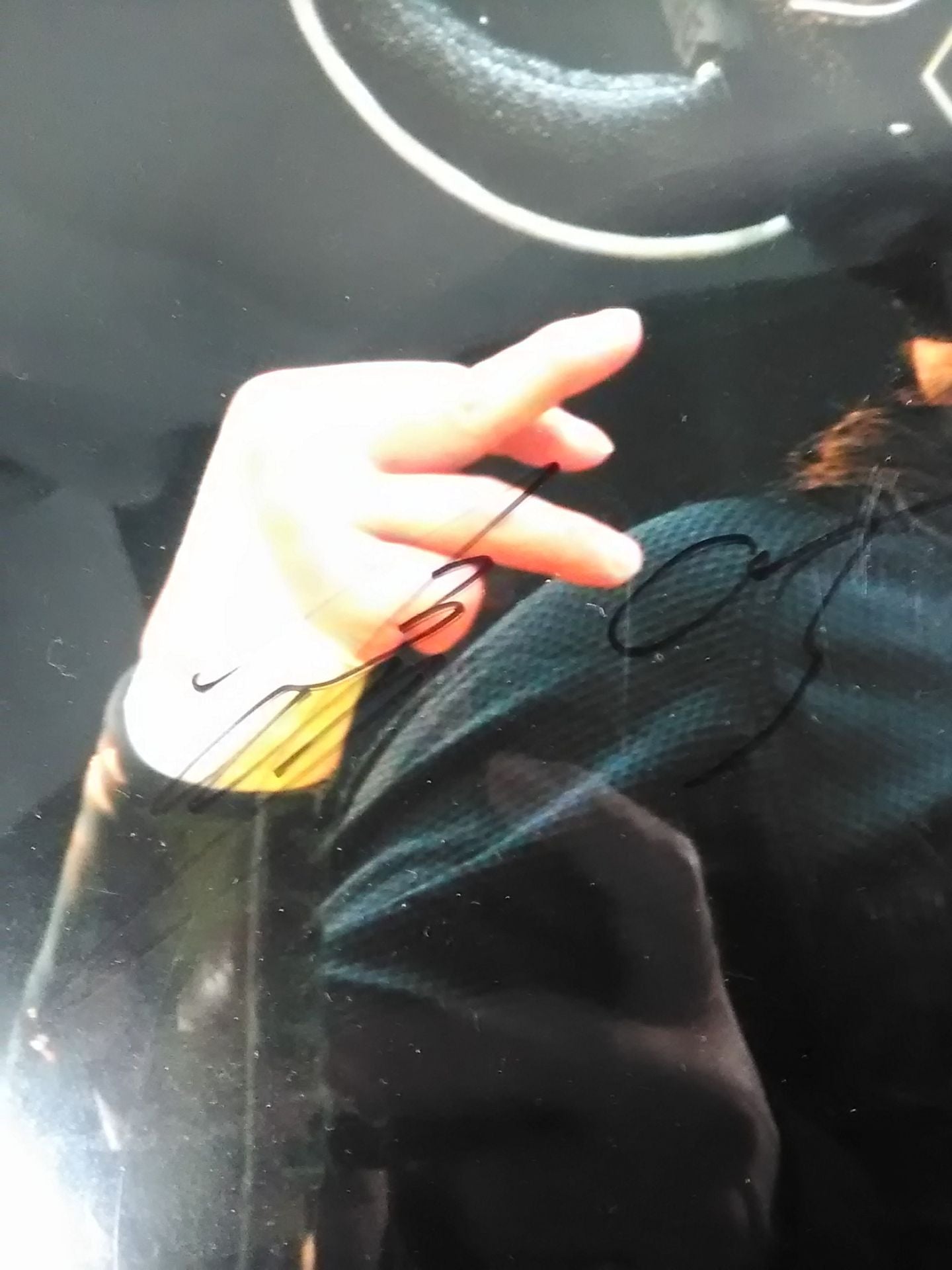 Black Buffalo Hand Signed Autograph Photo Panel