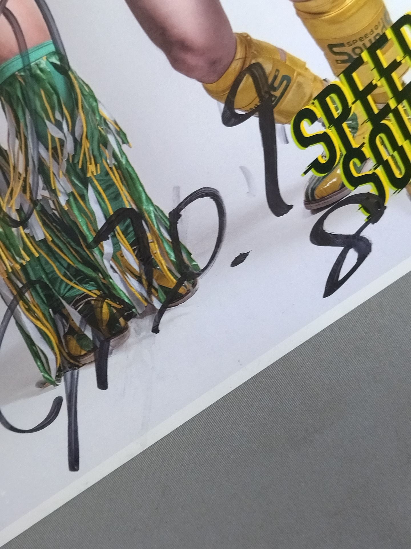 ★SPEED OF SOUNDS Tsutomu★ Osugi & Banana Senga 2 hand signed autographs Pro-Photo