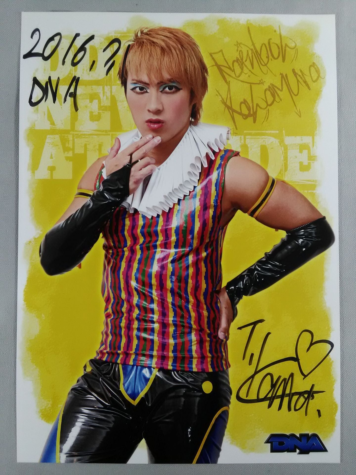 Rainbow Kawamura hand signed autograph Pro-Photo ①