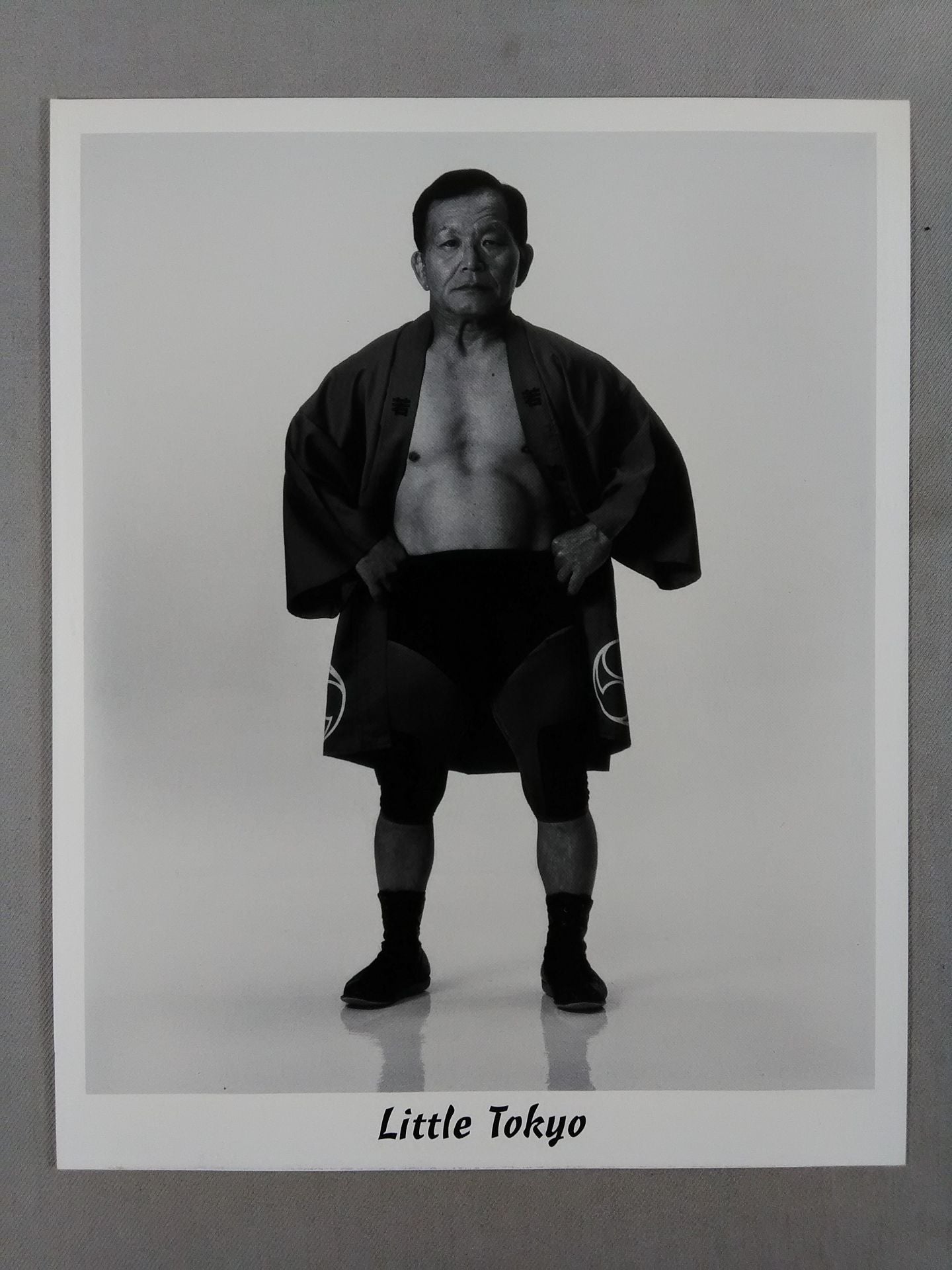 リトル・トーキョー 白黒ポートレート①