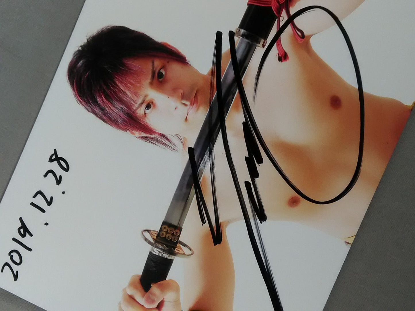 中野貴人 直筆サイン入りポートレート①