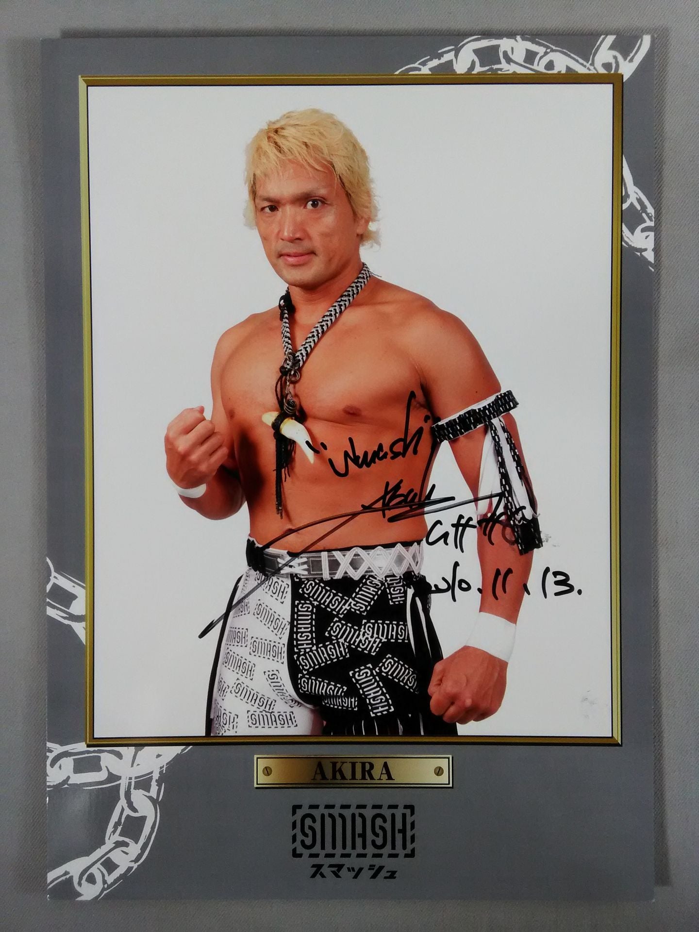 AKIRA 直筆サイン入り ポートレート④
