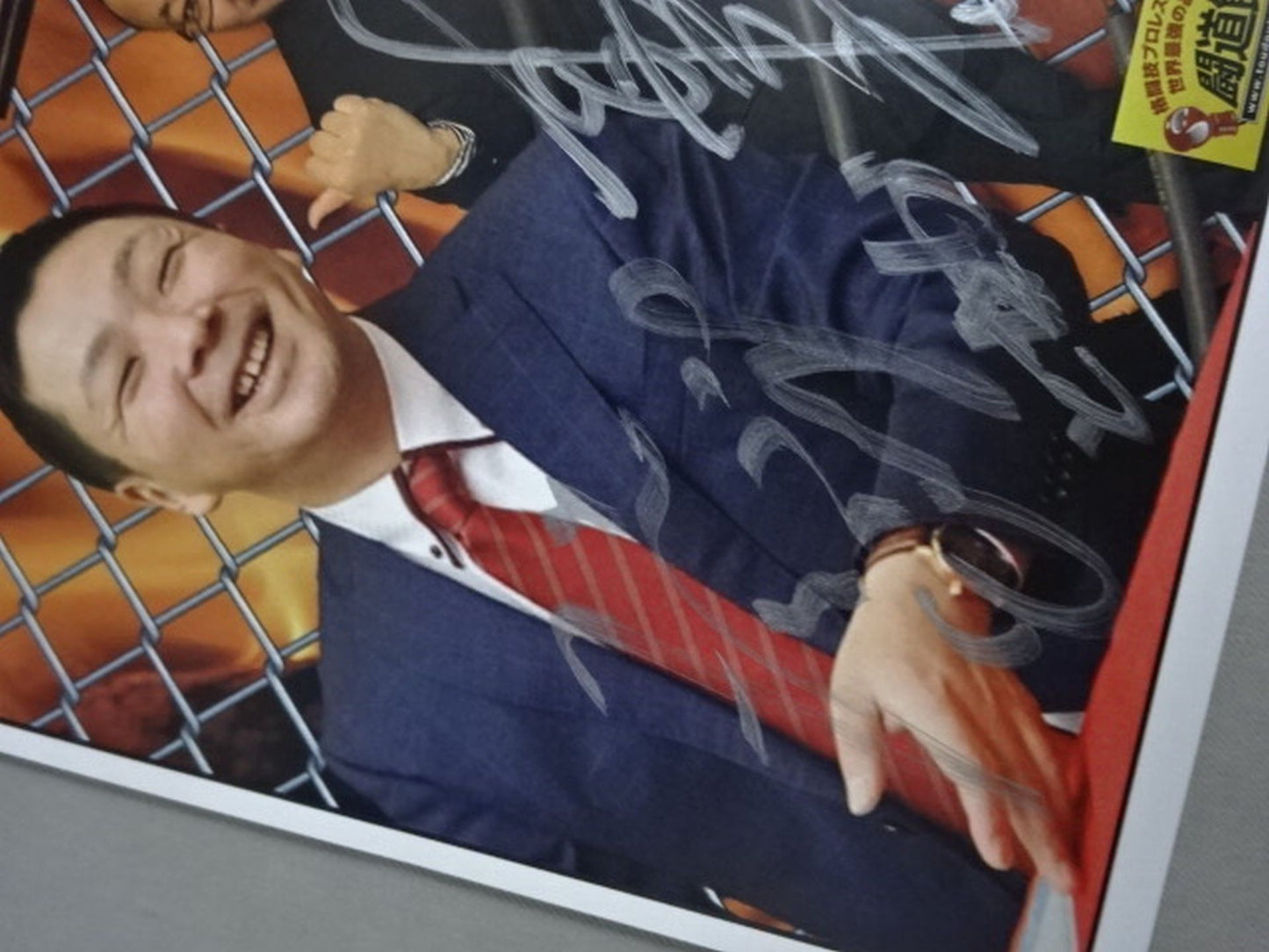 ★対決シリーズVol.1★ 登坂栄児&鈴木健.txt 直筆Wサイン入り限定ポートレート