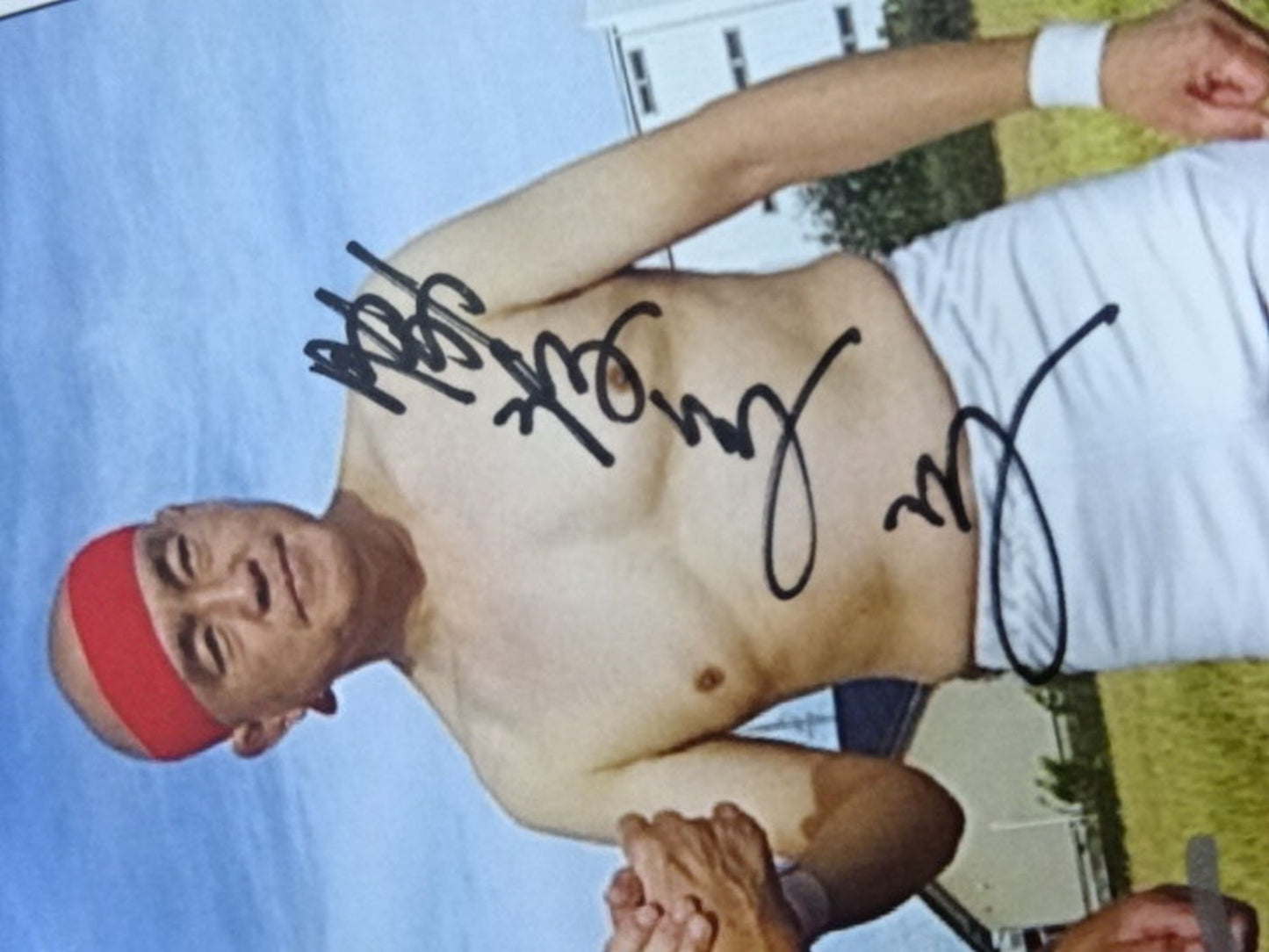 ★ローカルプロレスの源流★ザ・グレート・サスケ&脇海道 直筆Wサイン入り限定ポートレート