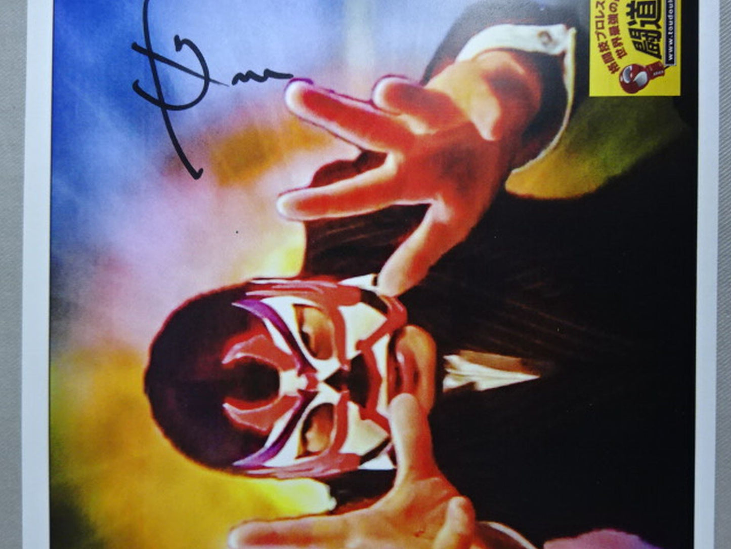 ★ The Great Prophecy Returns★ The Great Sasuke  hand signed autograph Event-limited Pro-Photo