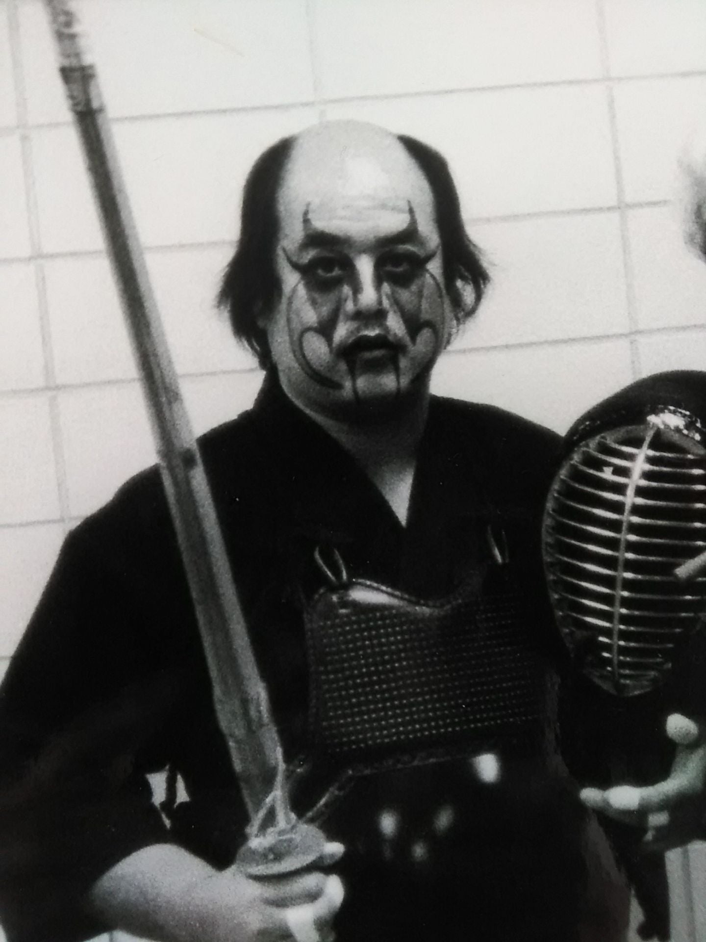 ケンドー・ナガサキ&J・J・ディロン 白黒大判写真