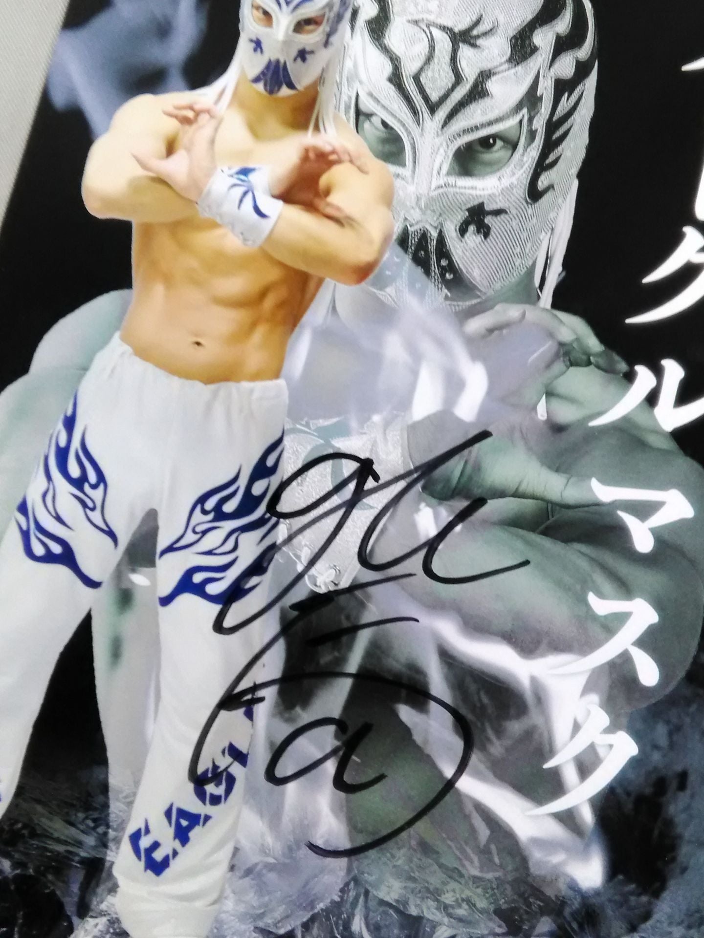 ★JUST TAP OUT Eagle★ Mask hand signed autographPro-Photo (1)