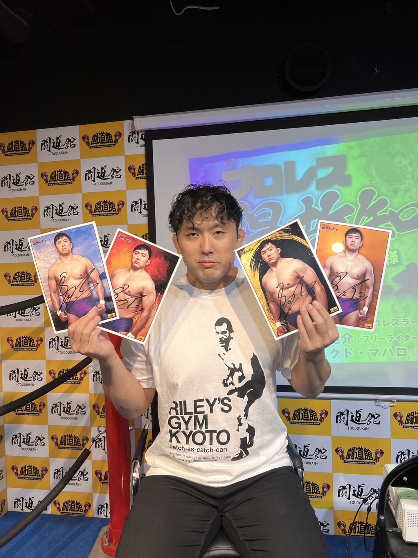 ★プロレス温故知新2★ 鈴木秀樹 直筆サイン入りポートレート(A)