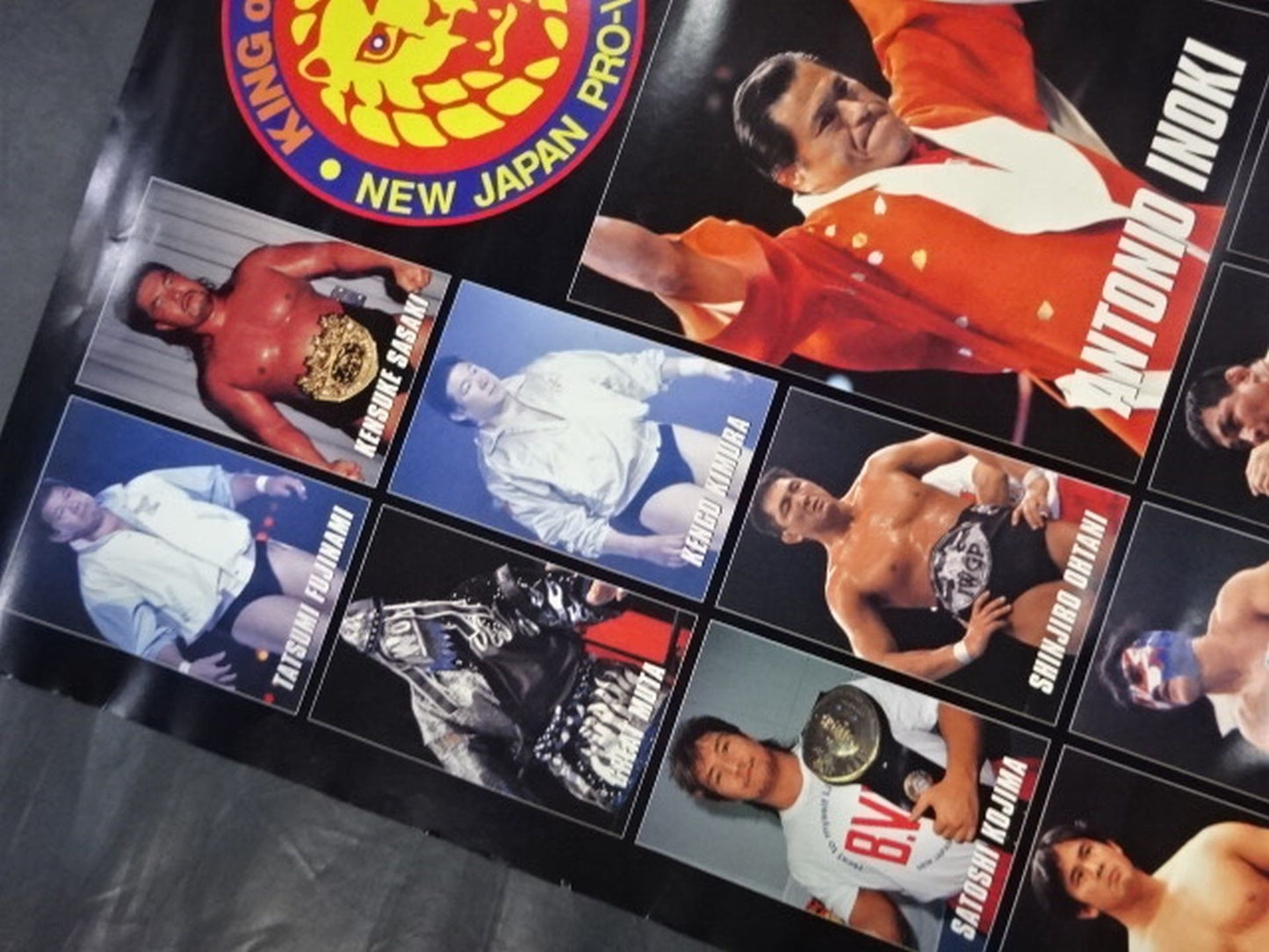 ★TEICHIKU RECORDS★ 新日本プロレス CD購入特典ポスター