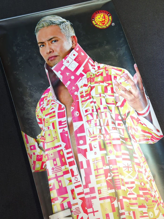 オカダ・カズチカ 等身大高級タペストリー