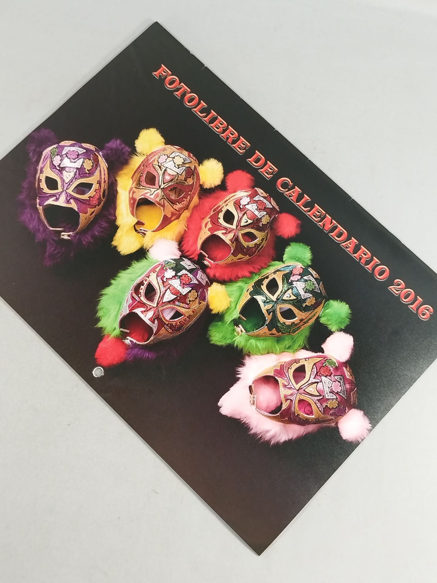 FOTOLIBRE DE CALENDARIO 2016