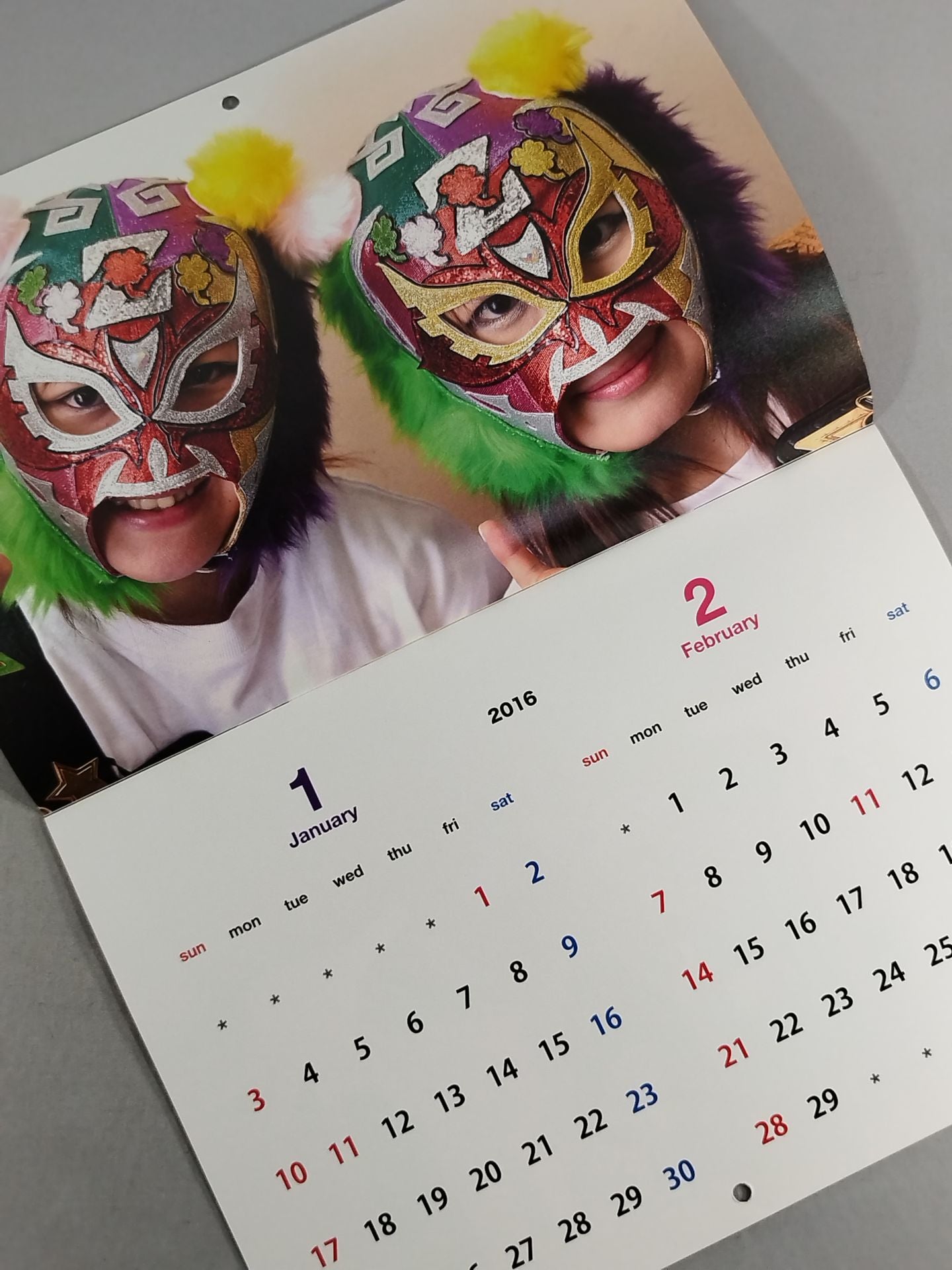 FOTOLIBRE DE CALENDARIO 2016