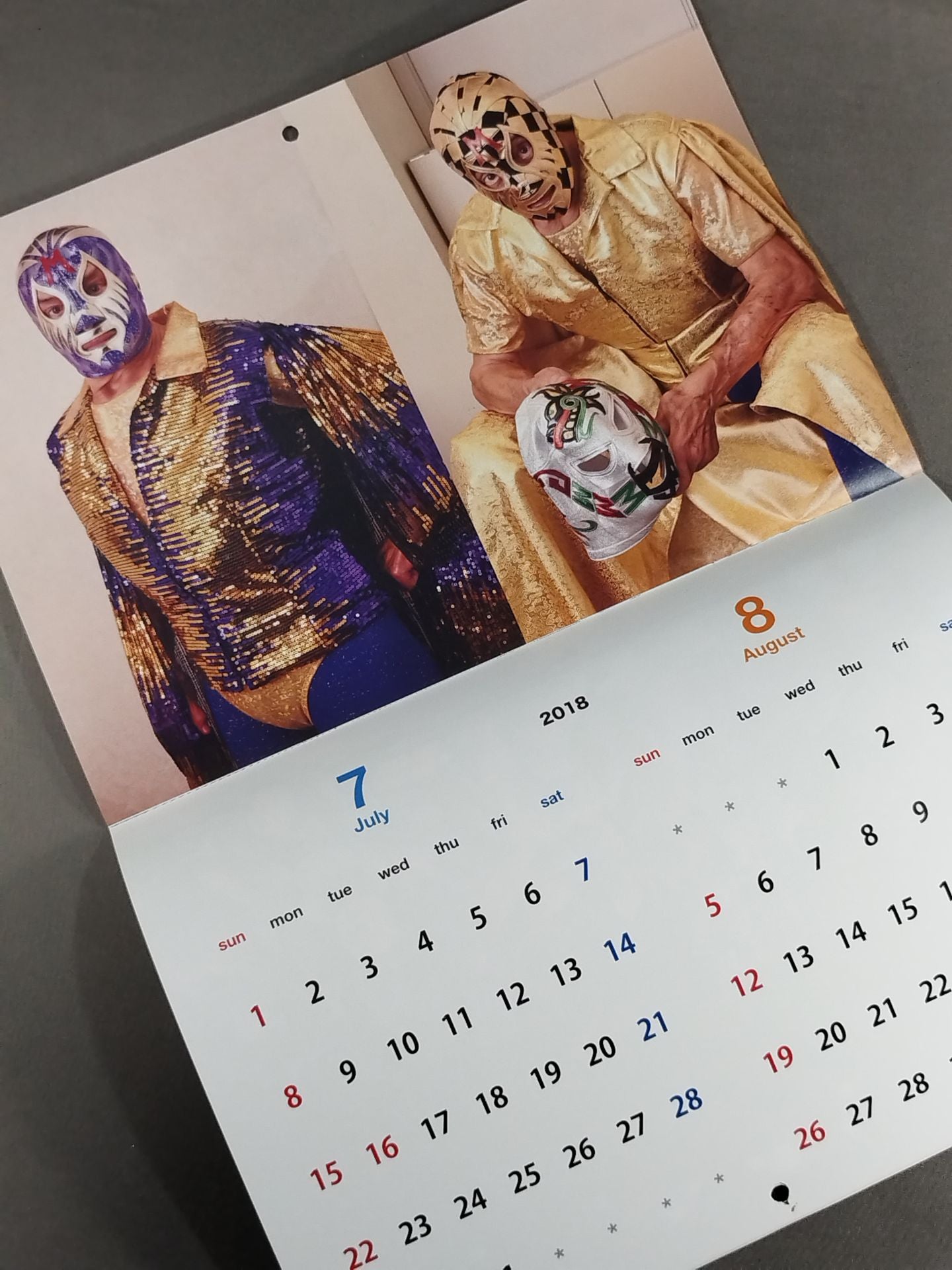 FOTOLIBRE DE CALENDARIO 2018
