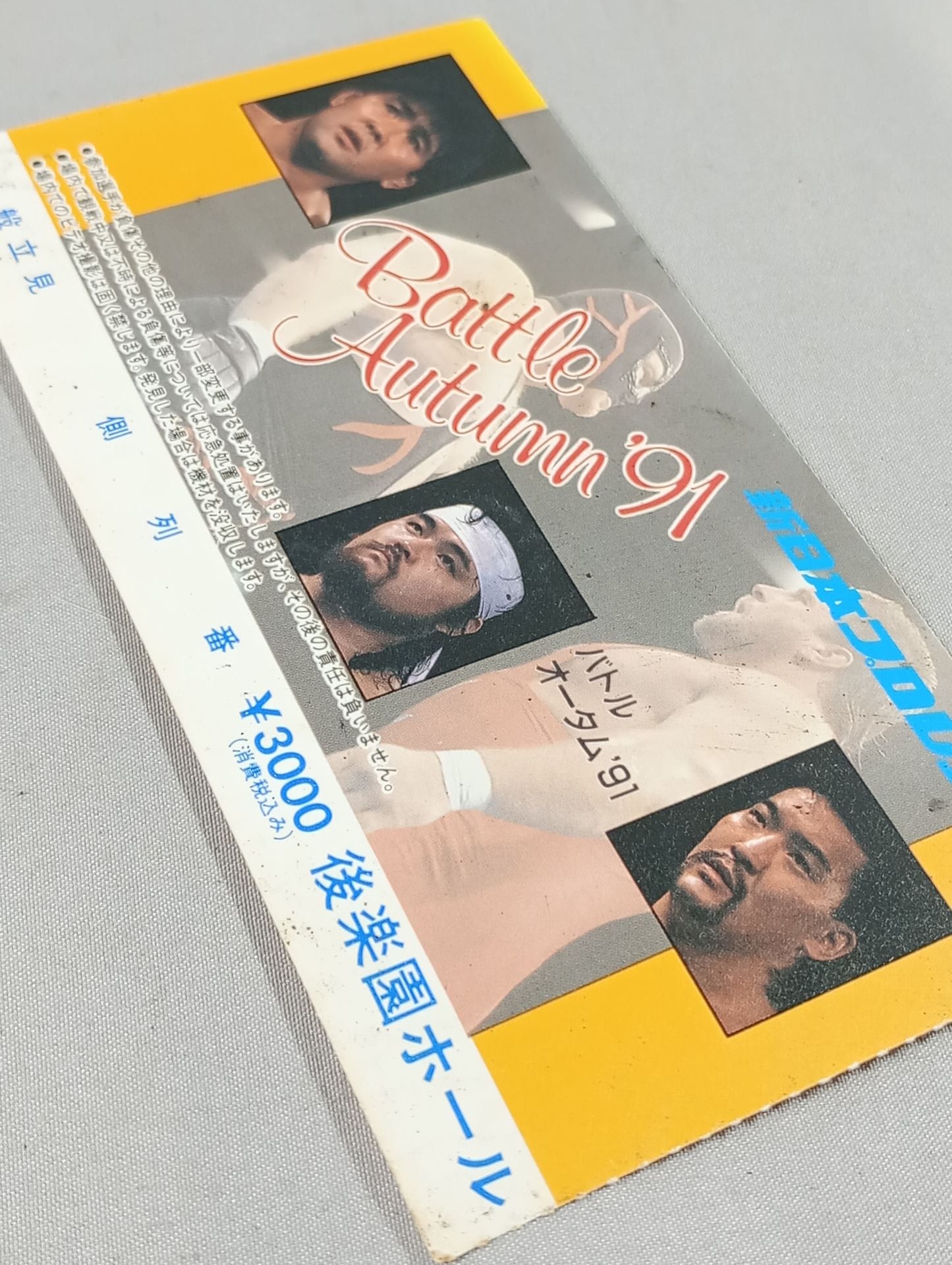 バトル・オータム’91【最終戦】