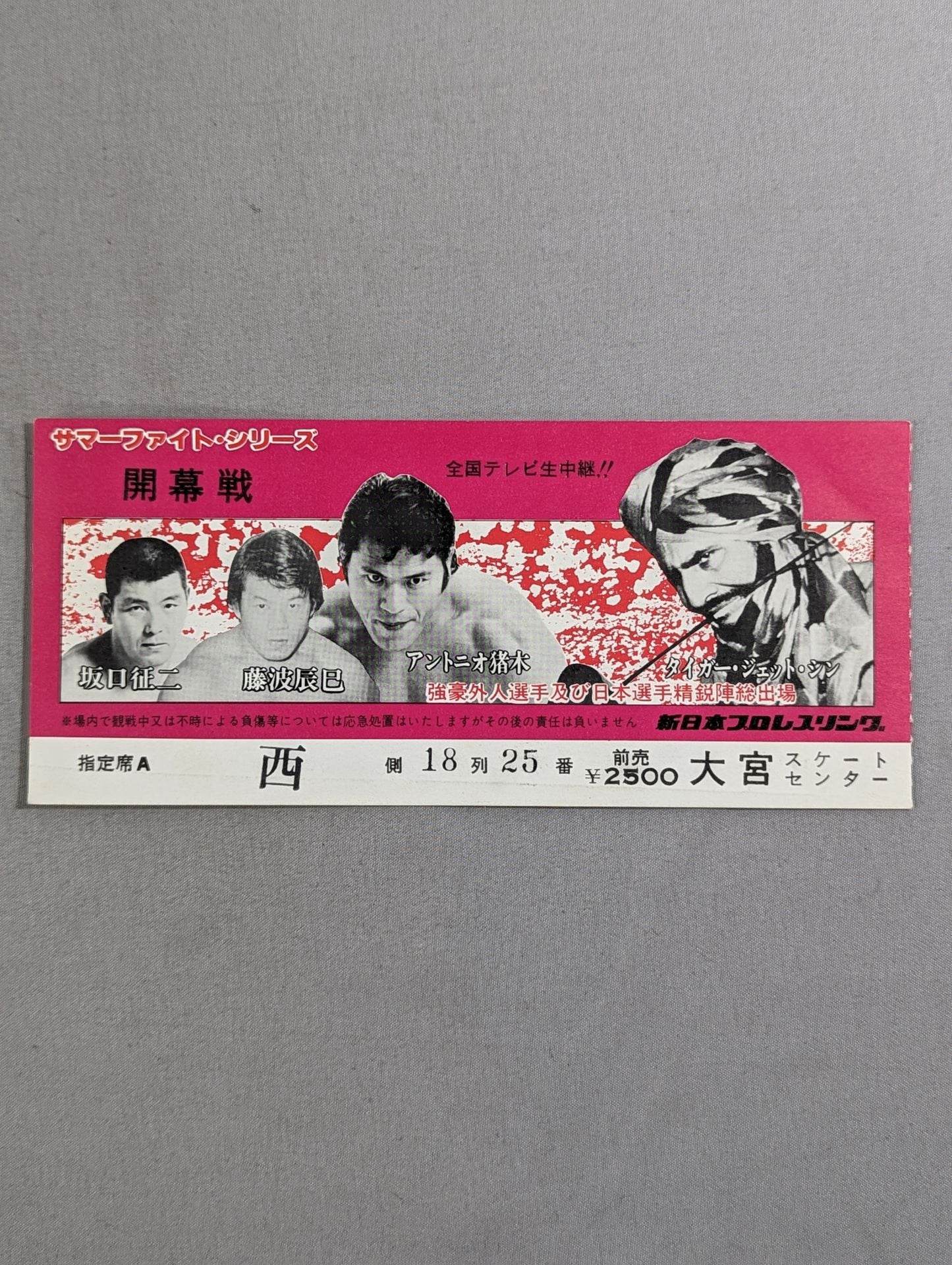 80サマーファイトシリーズ【開幕戦】