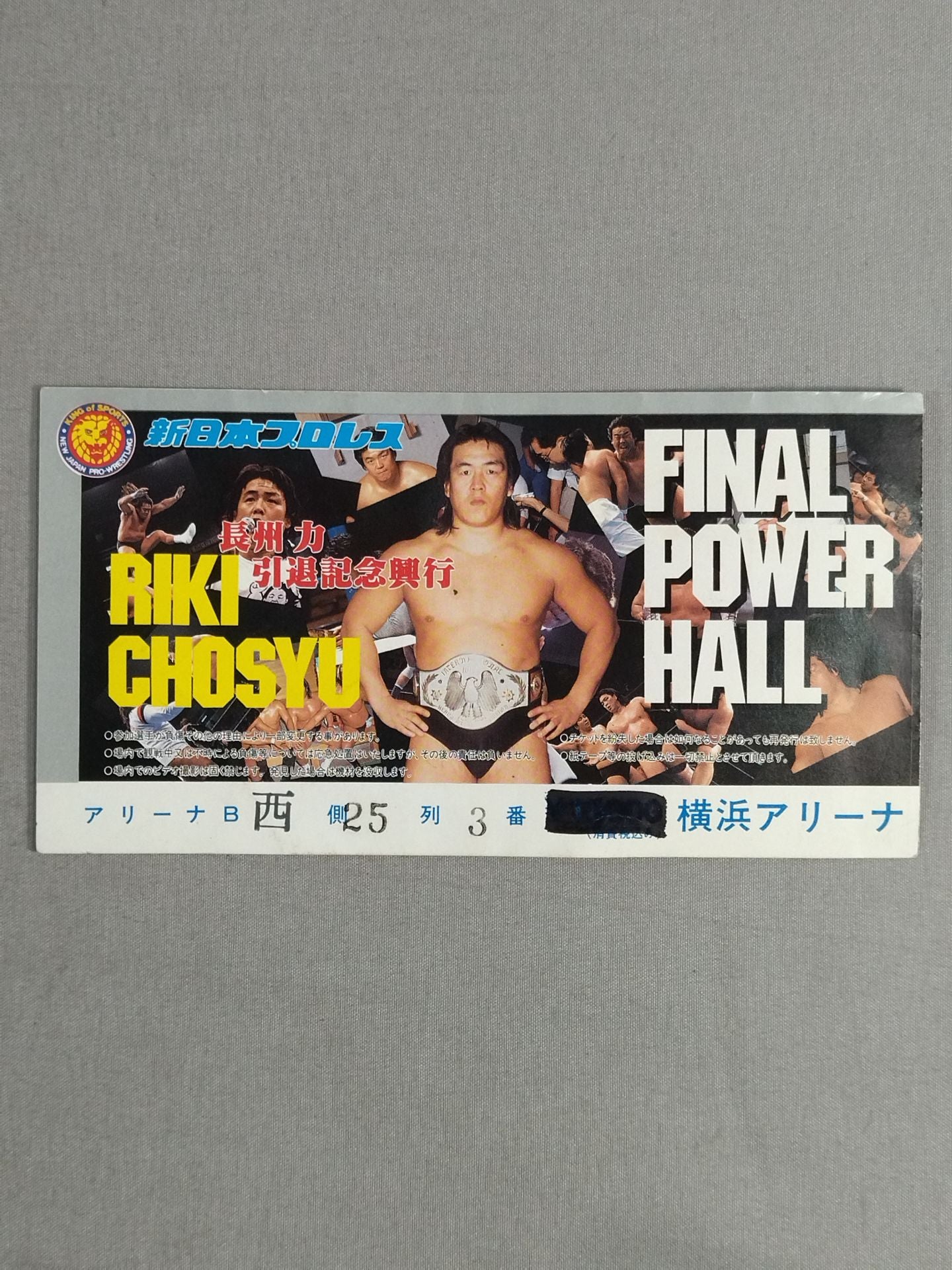 FINAL POWER HALL ~長州力引退記念興行~