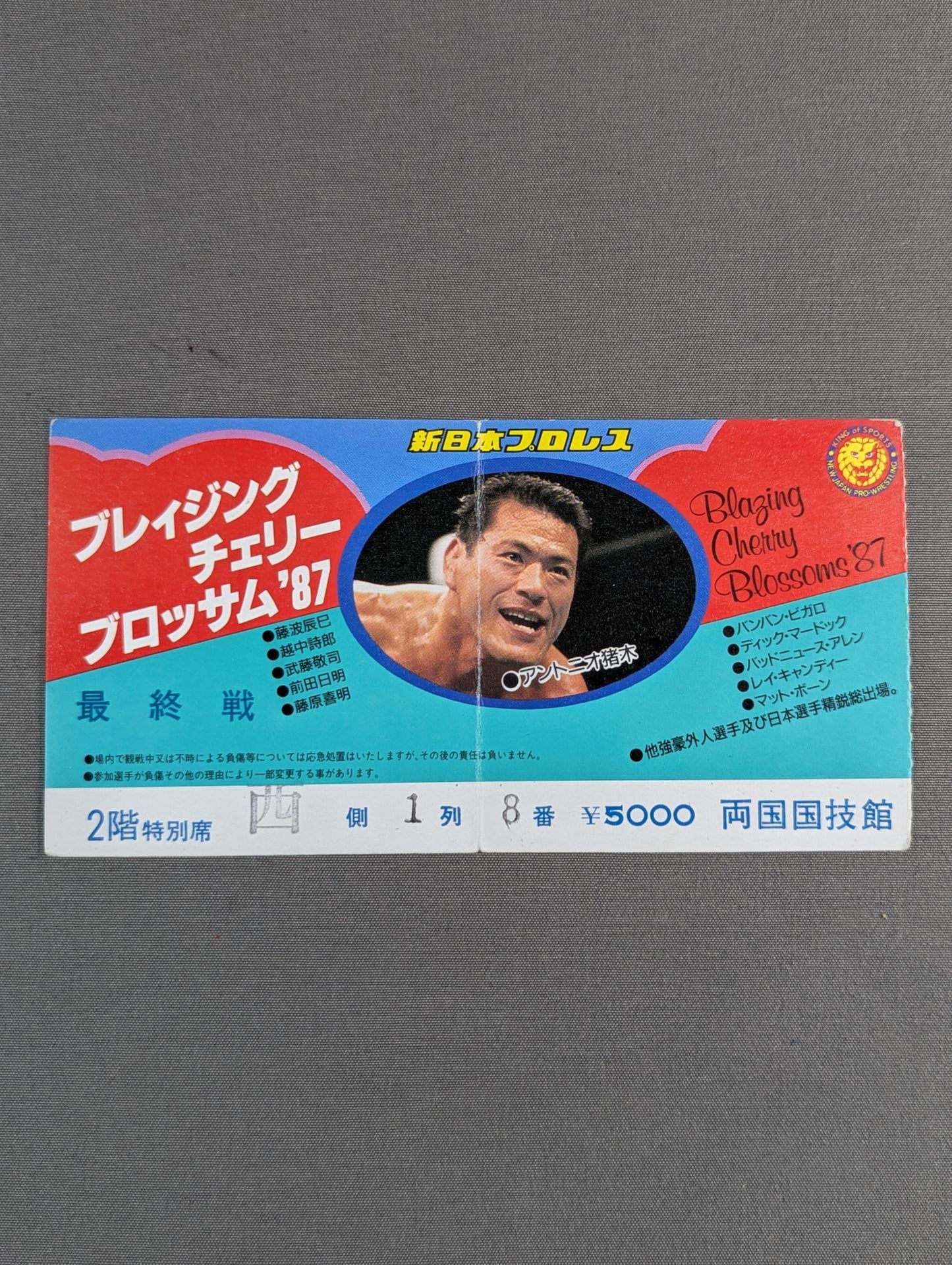 ブレイジングチェリーブロッサム ’87【最終戦】