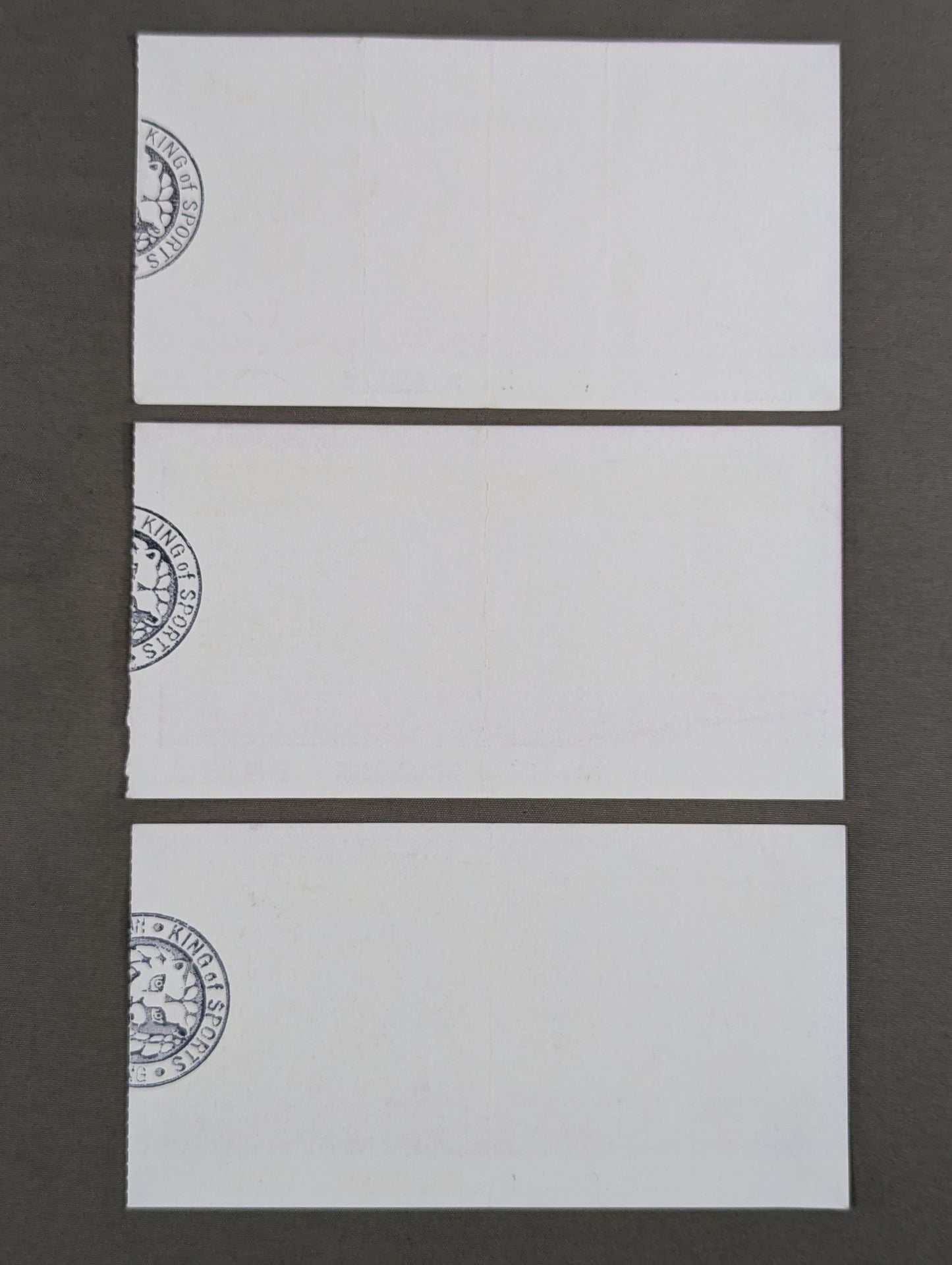 ★ Ryogoku 3 Series ★ 98 G1 CLIMAX ticket stubset