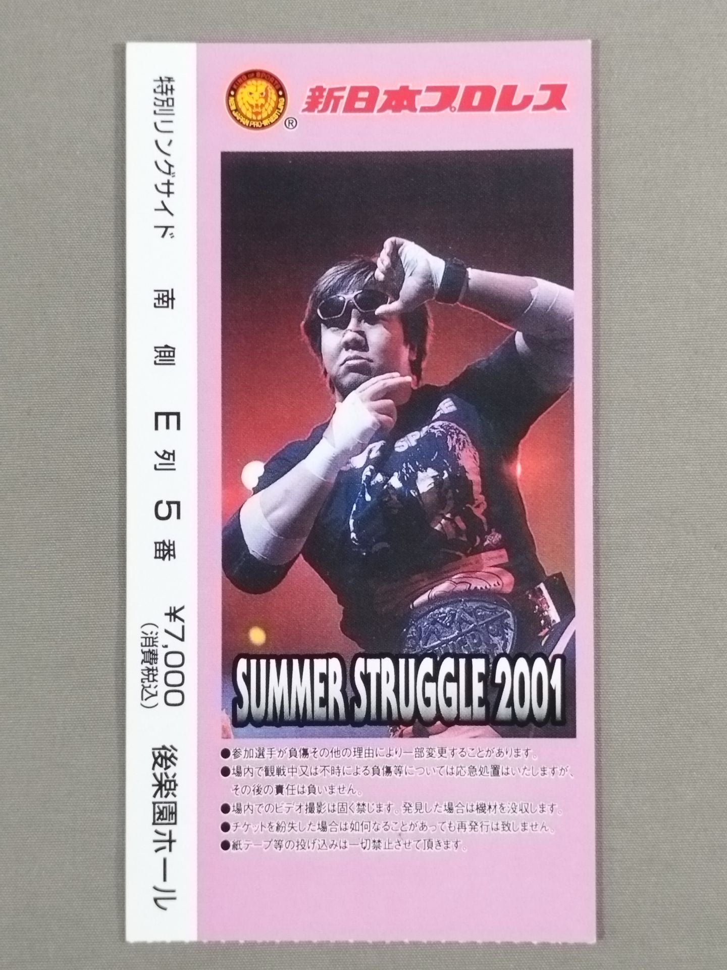 SUMMER STRUGGLE 2001