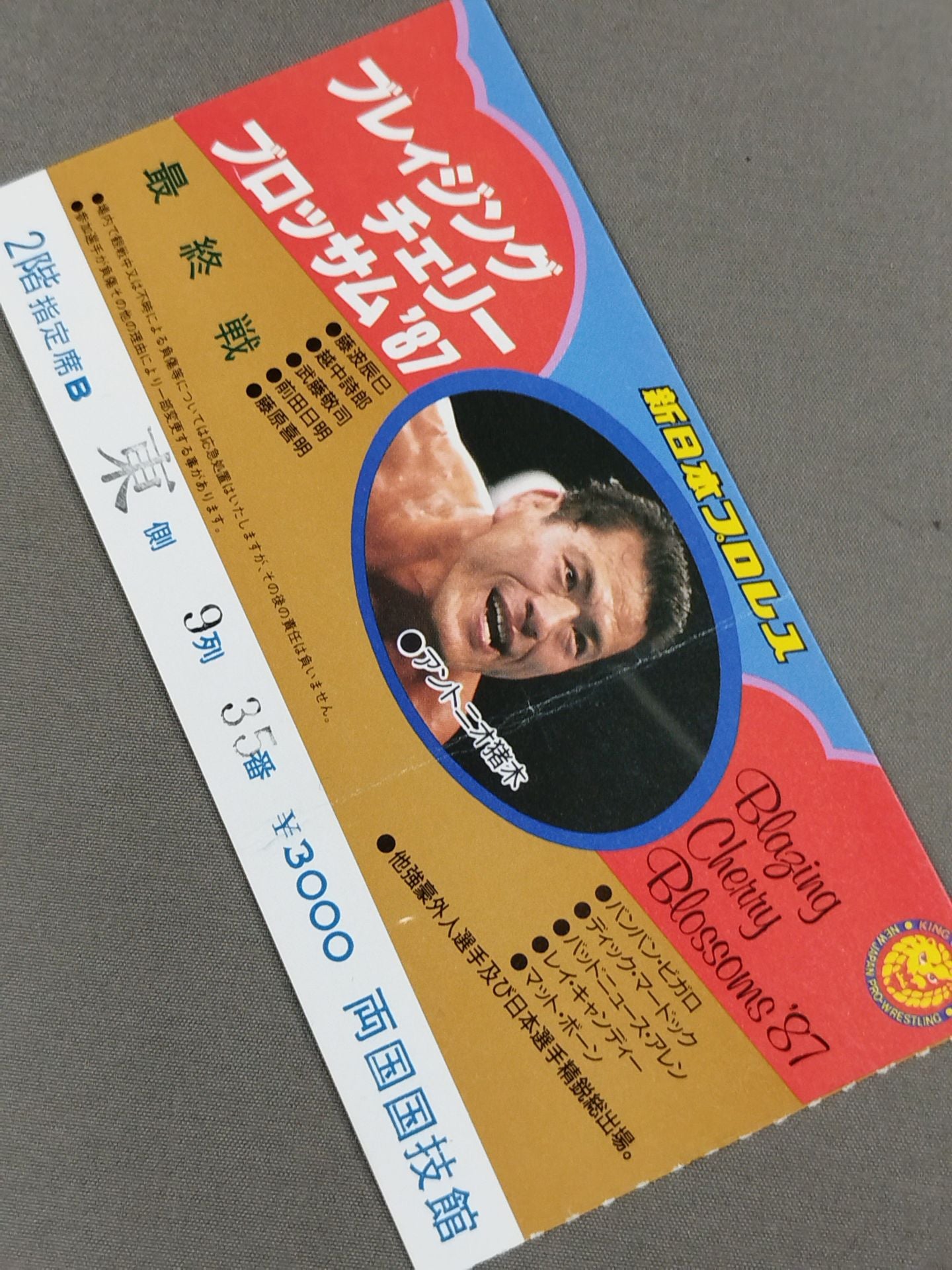 ブレイジングチェリーブロッサム ’87【最終戦】