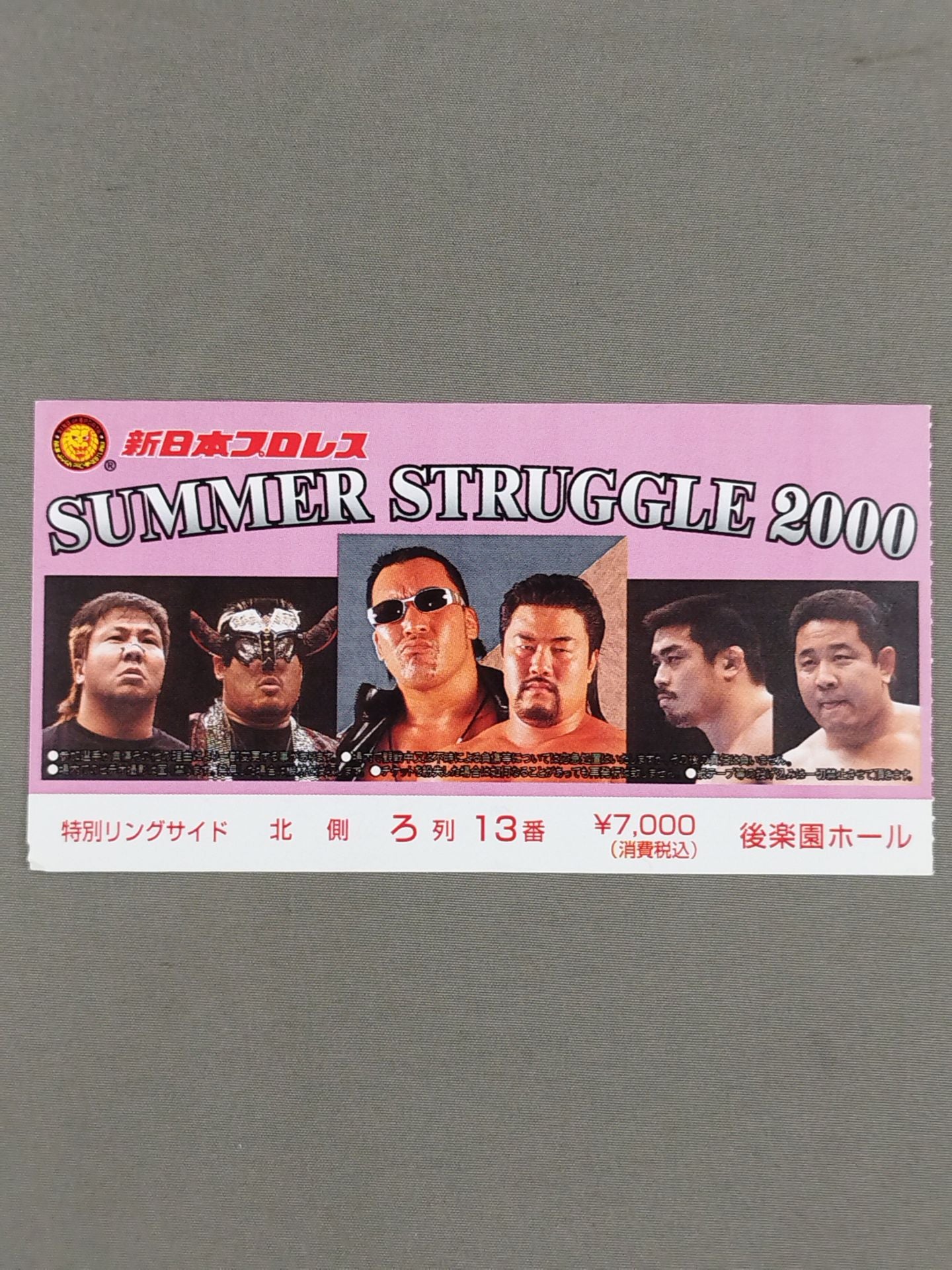SUMMER STRUGGLE 2000