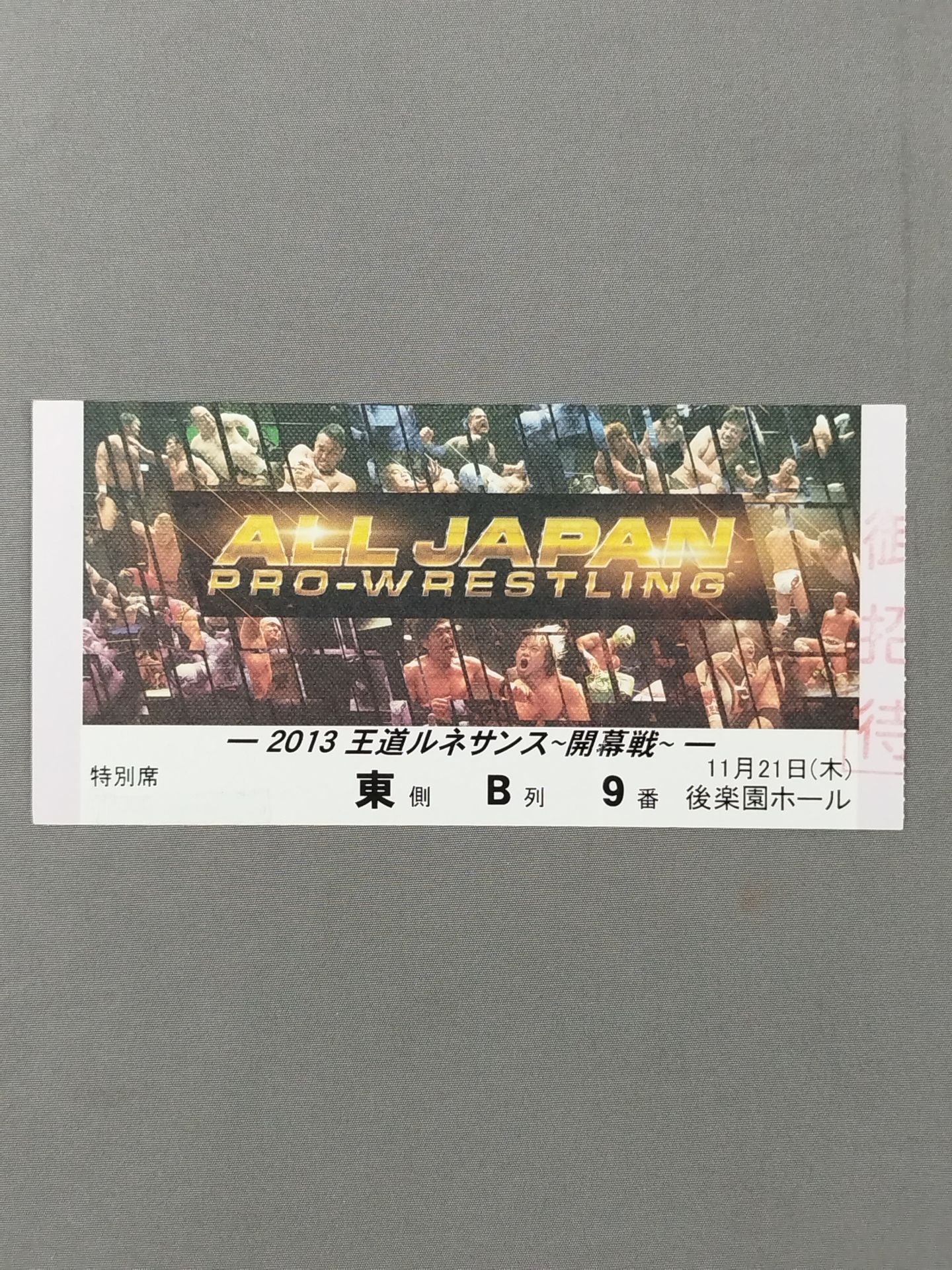 2013 王道ルネサンス【開幕戦】