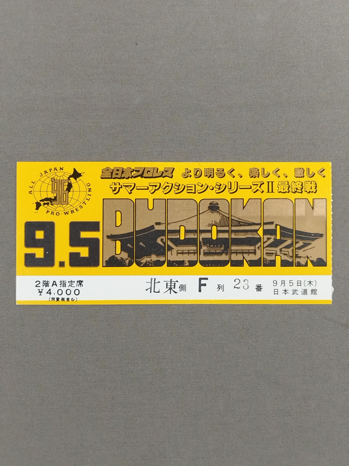 96サマーアクション・シリーズⅡ【最終戦】