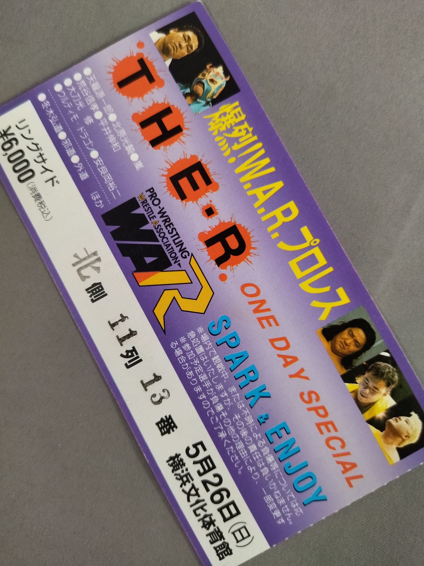 ★ Explosive! ★ Pro Wrestling THE・R ONE DAY SPECIAL