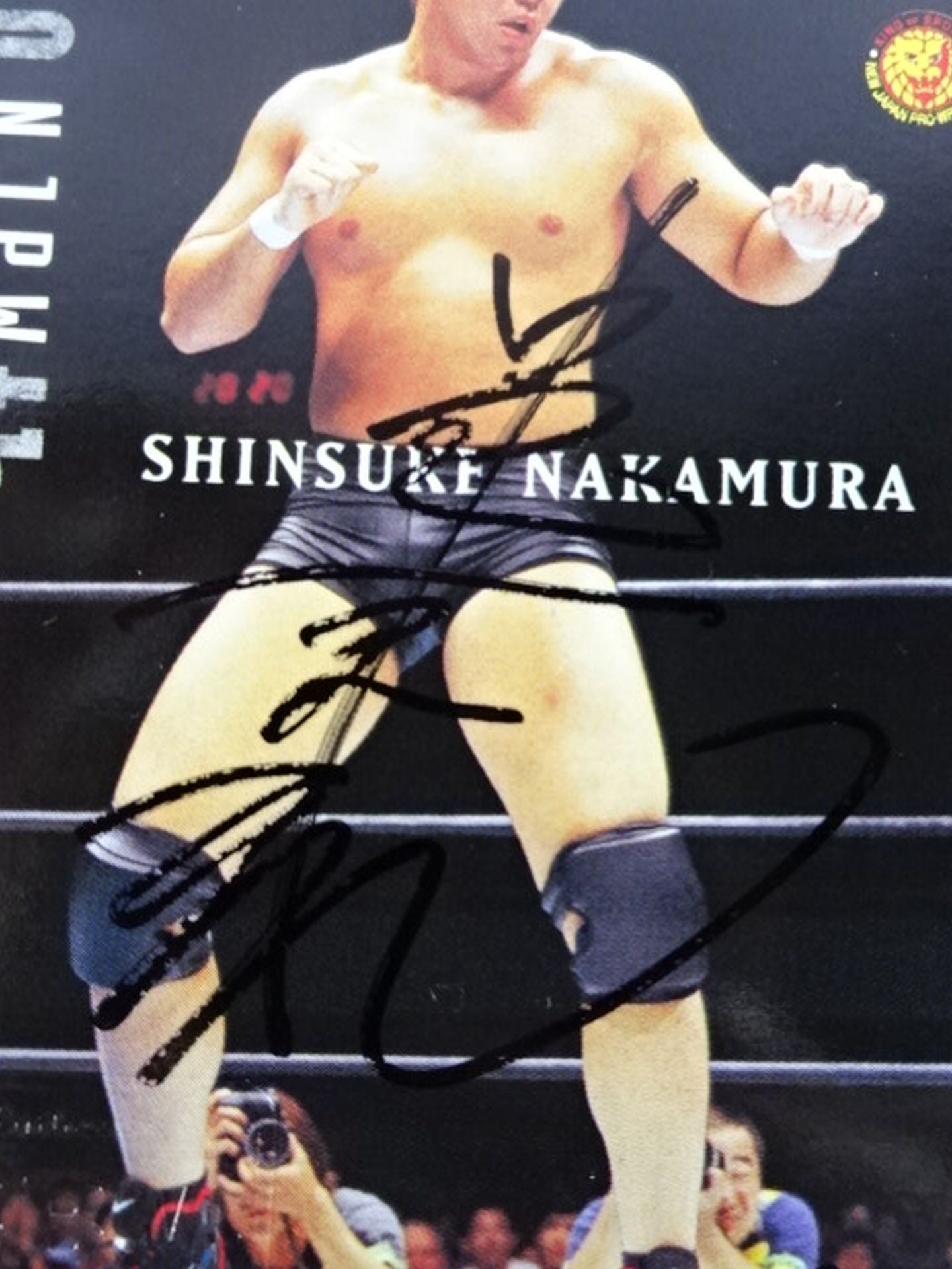 ★ Shinsuke Nakamura Rookie Card ★ 2002 BBM Shinsuke Nakamura  official autographed card