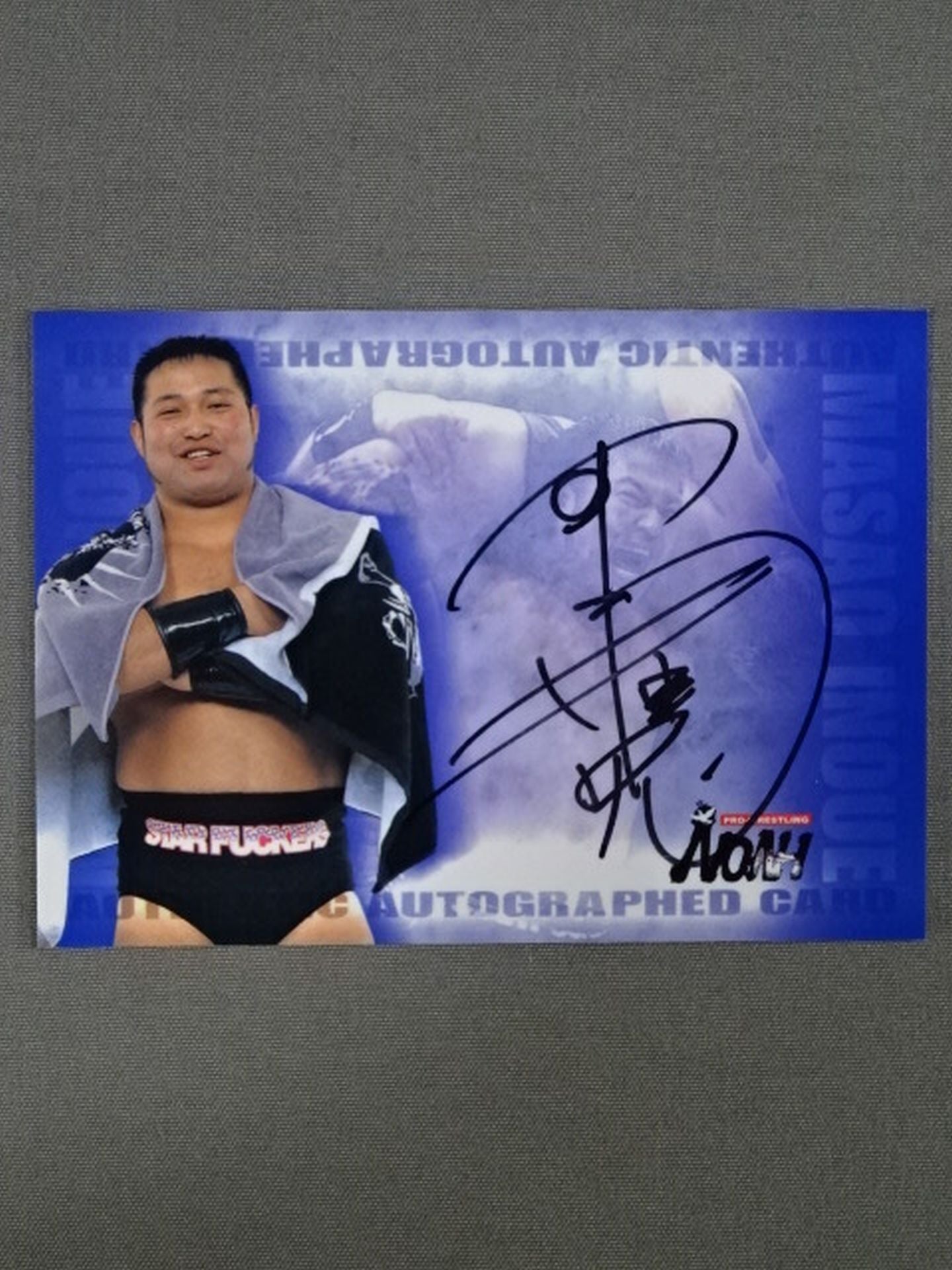 2001 さくら堂 井上雅央 公式サインカード