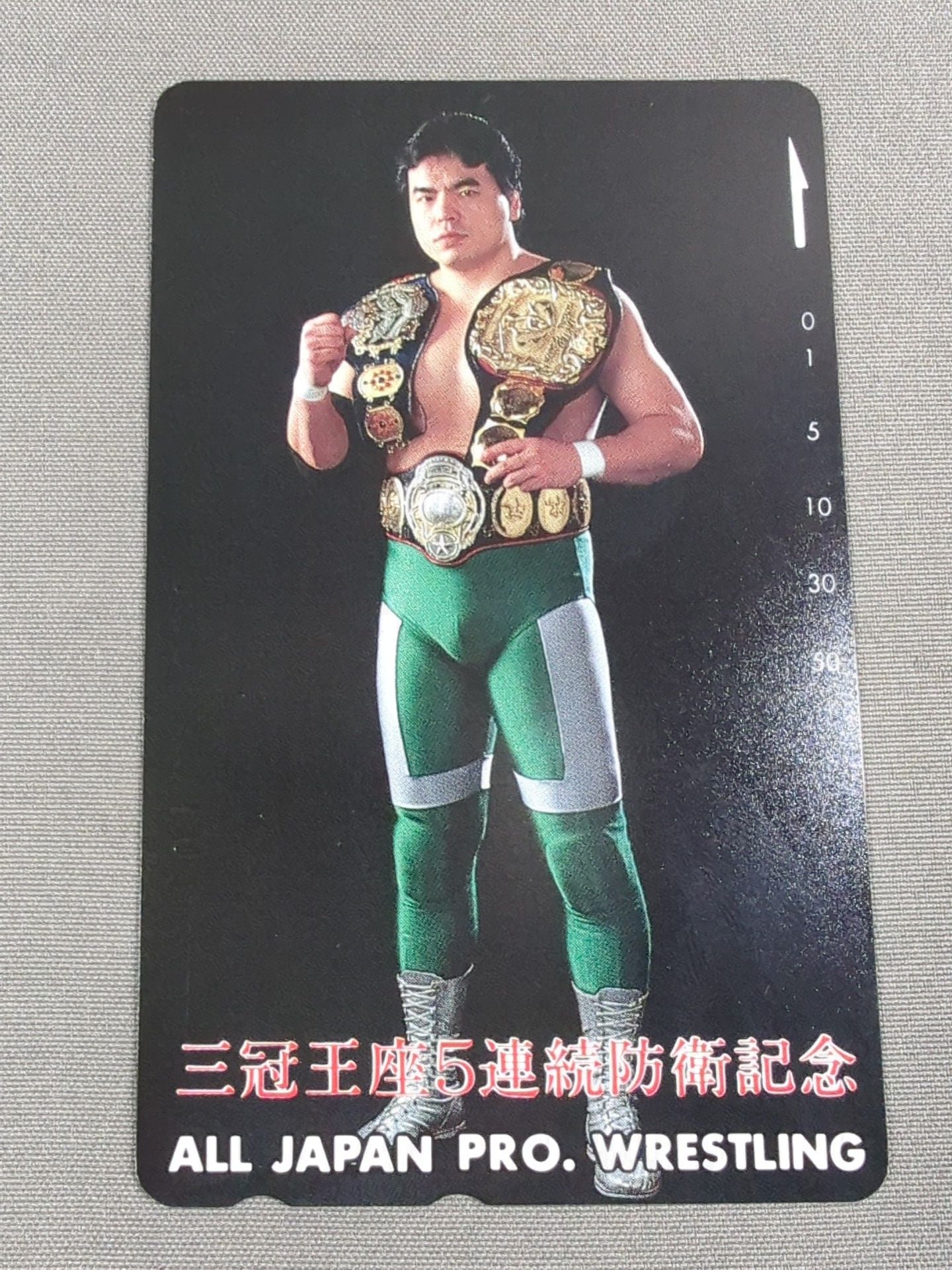 Mitsuharu Misawa Triple Crown Title Defended for 5th Consecutive Title