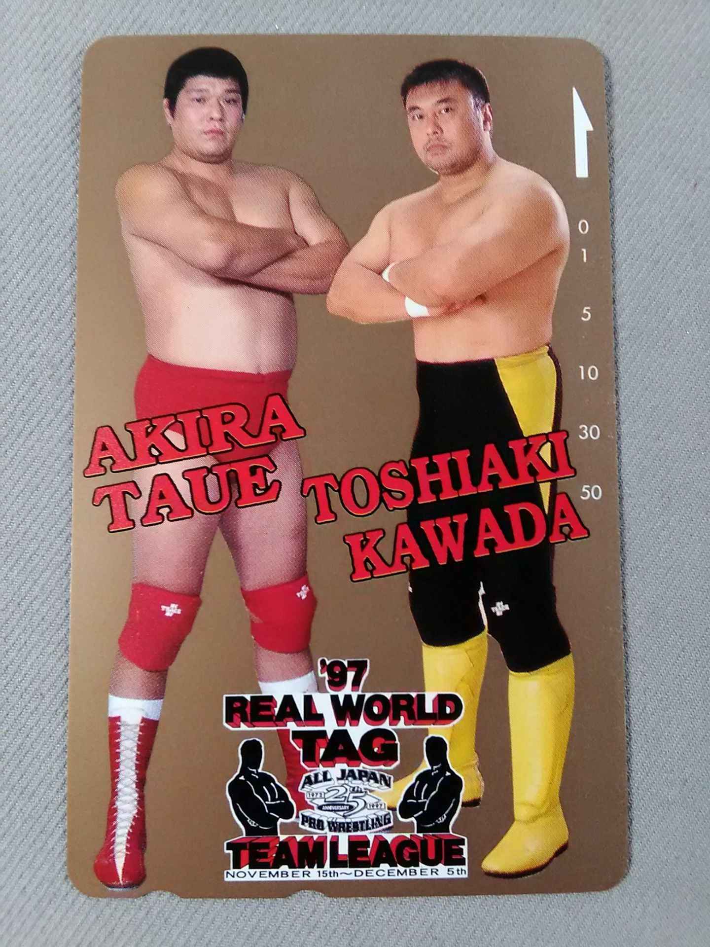 Toshiaki Kawada & Akira Taue '97 REAL WORLD TAG TEAM LEAGUE