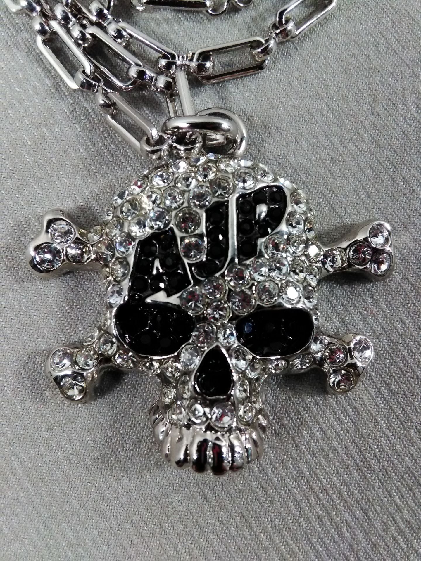 【Random×全Japan Pro Wrestling 】AJP Skull Pendant Necklace