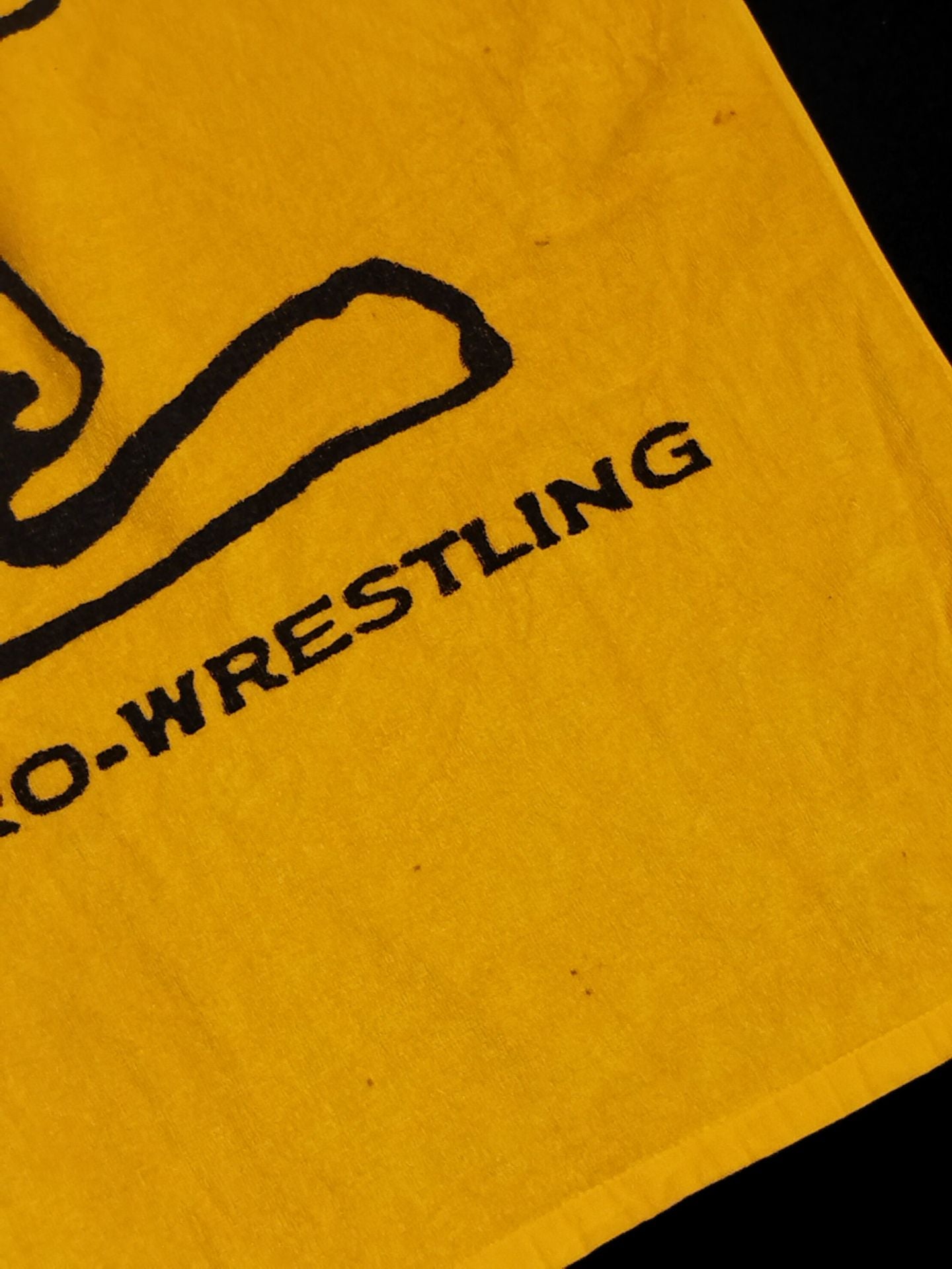 【hand signed autograph】 Giant Baba Illustration Bath Towel
