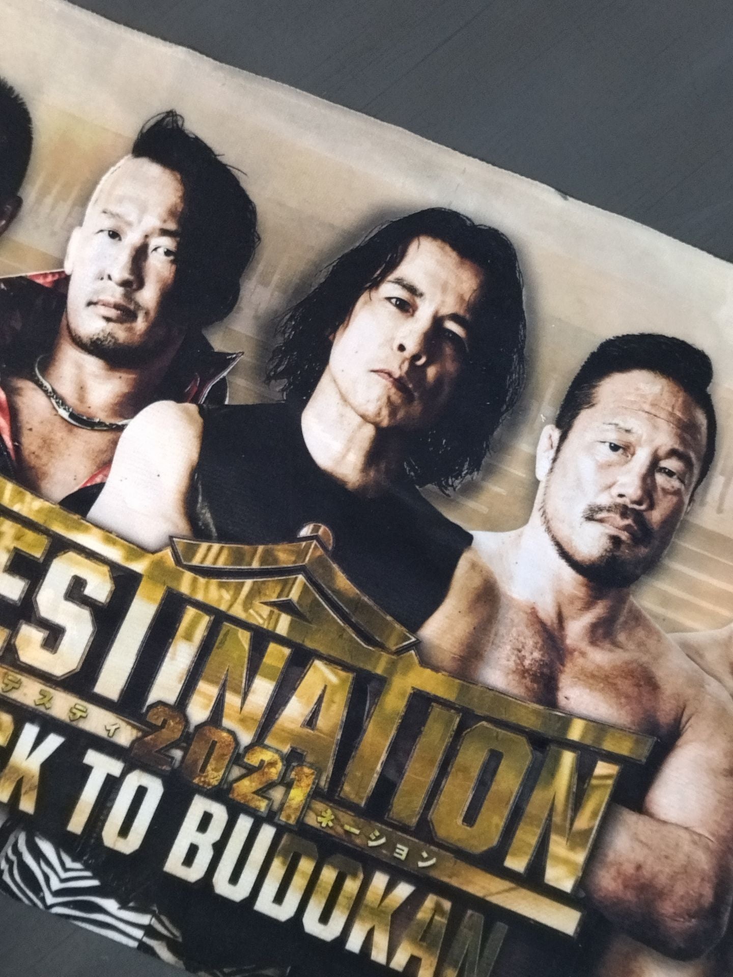 NOAH「日本武道館大会記念 DESTINATION 2021」メモリアルフェイスタオル(レジェンドver.)