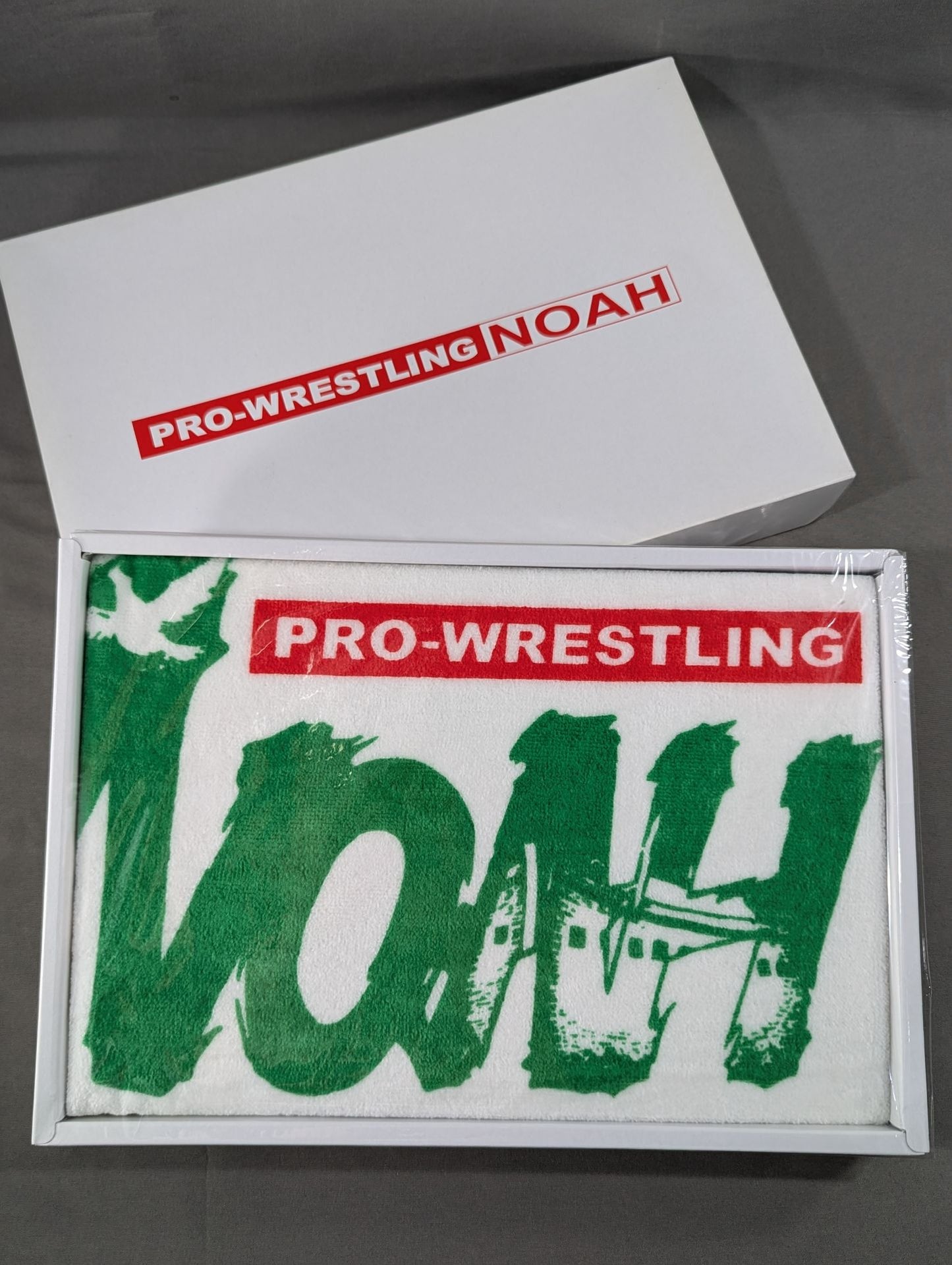NOAH ロゴ スポーツタオル(ホワイト)
